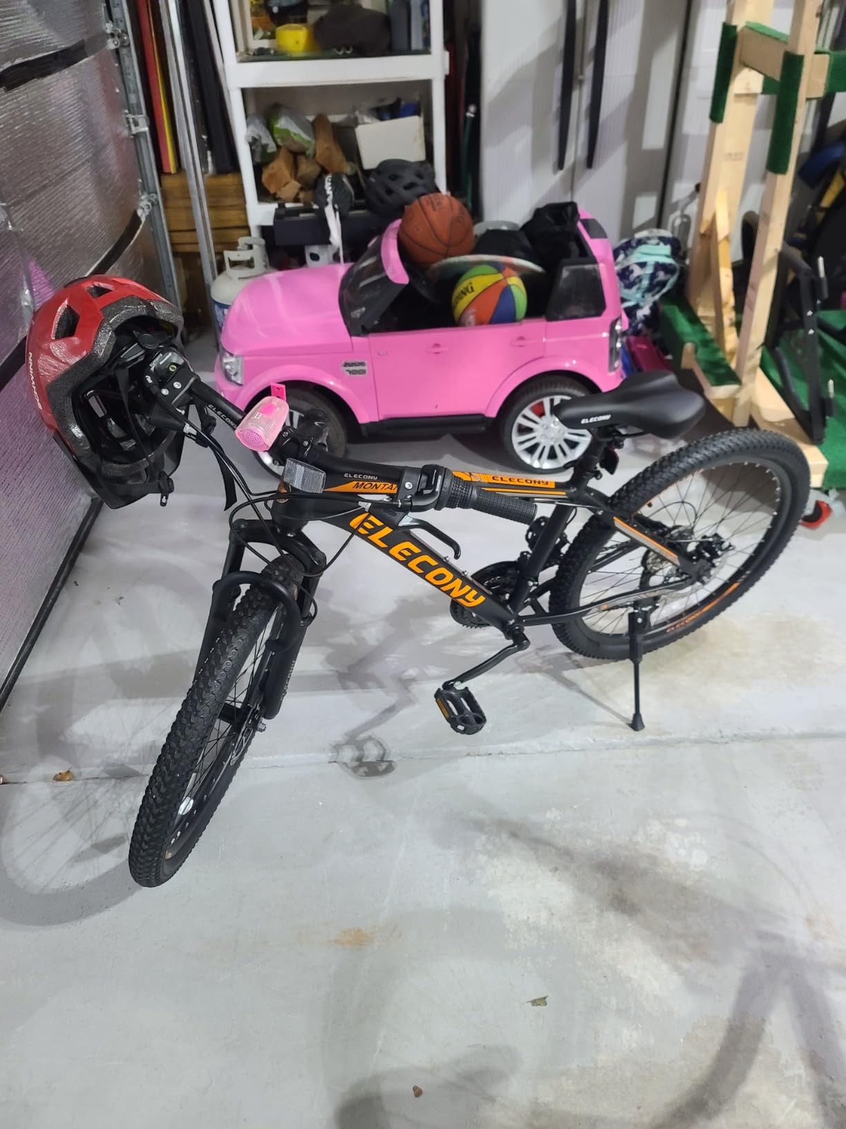Ecarpat 24/26/27.5 Inch Mountain Bike, Dual/Front Suspension Mens Mountain Bike with 21 Speeds High-Carbon Steel Frame and Disc/V Brakes, Adult Sport Bicycle for Trail Snow Commuter City Road customer photo 2