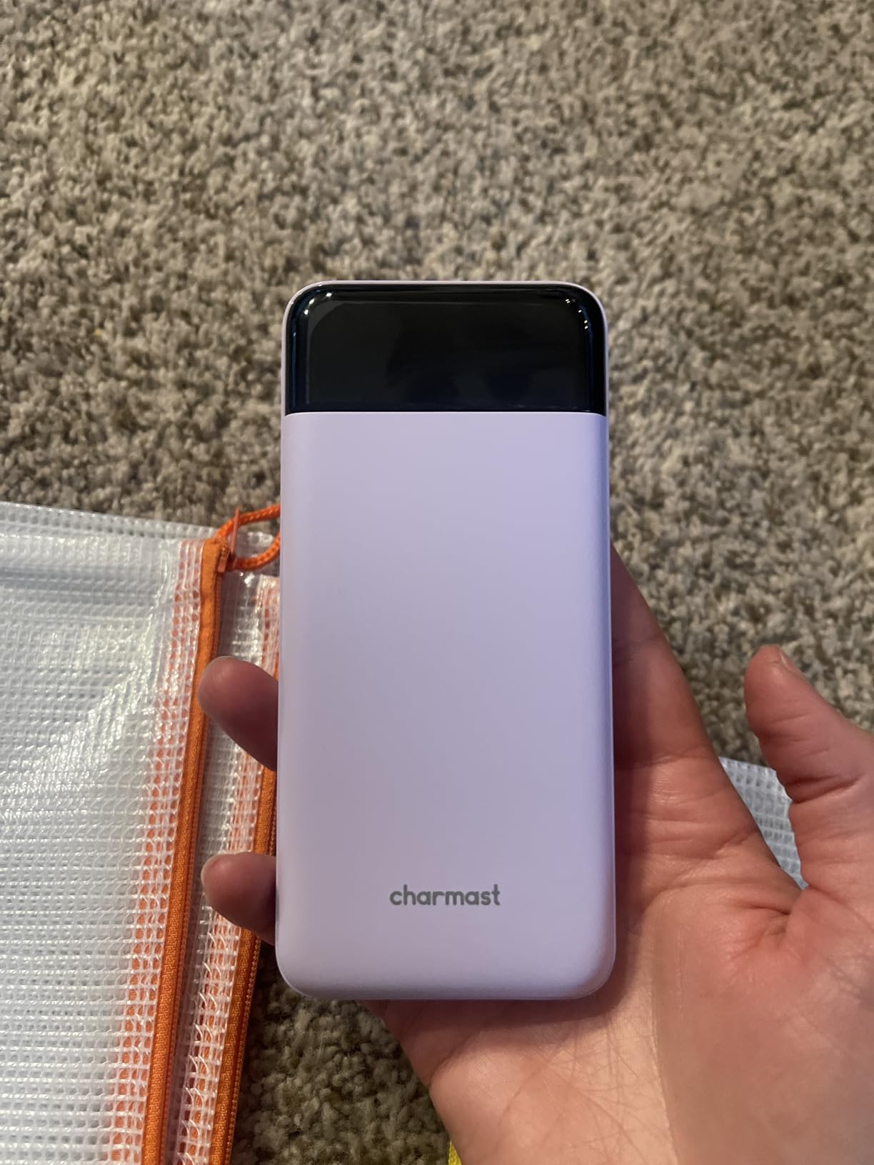 charmast Portable Charger with Built in Cables, Power Bank with Cords Wires, Slim 10000mAh Travel Battery Pack 6 Outputs 3 Inputs 3A Fast Charging customer photo 2
