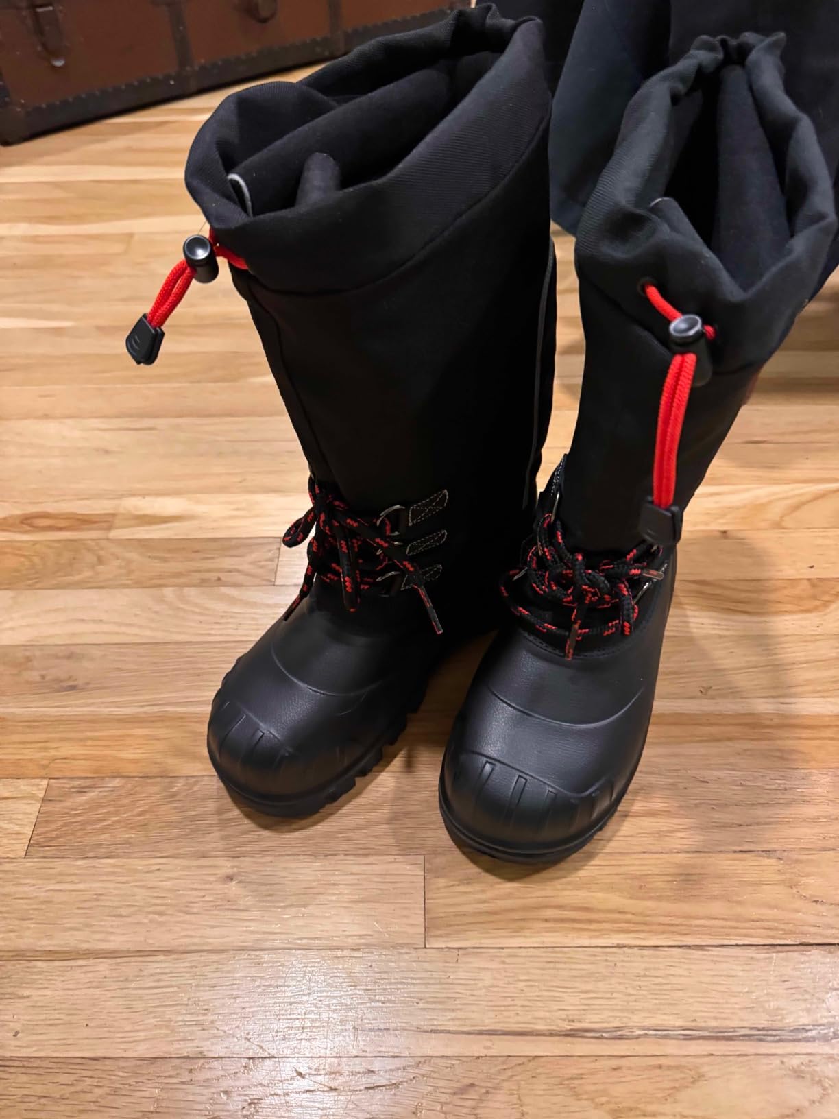 Winter Boots for Men Snowmobile Boots Waterproof for Cold-Weather Up to -40°C customer photo 1