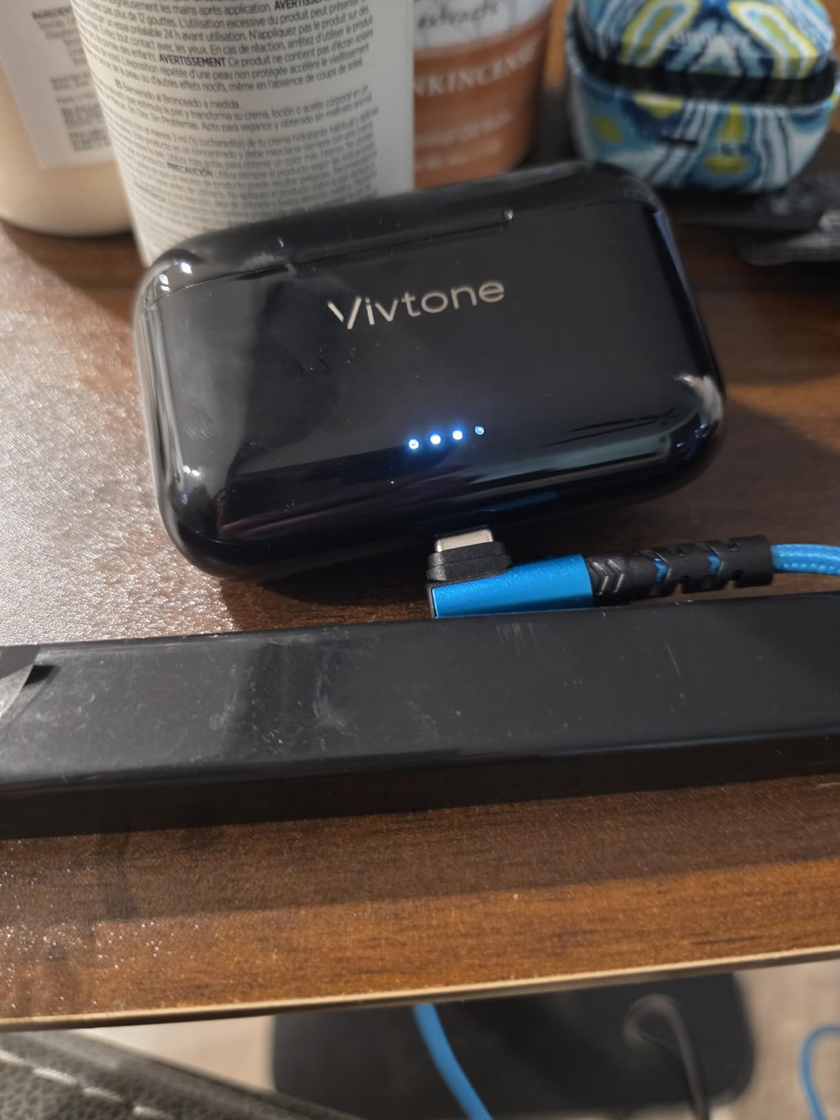 Vivtone Rechargeable Hearing Aids for Seniors Adults, Advanced Multi Channel Digital BTE Hearing Assist, with Recycle Charging Case for 125 Hrs Backup Power, Auto-On/Off, Pair, Lucid508 customer photo 1
