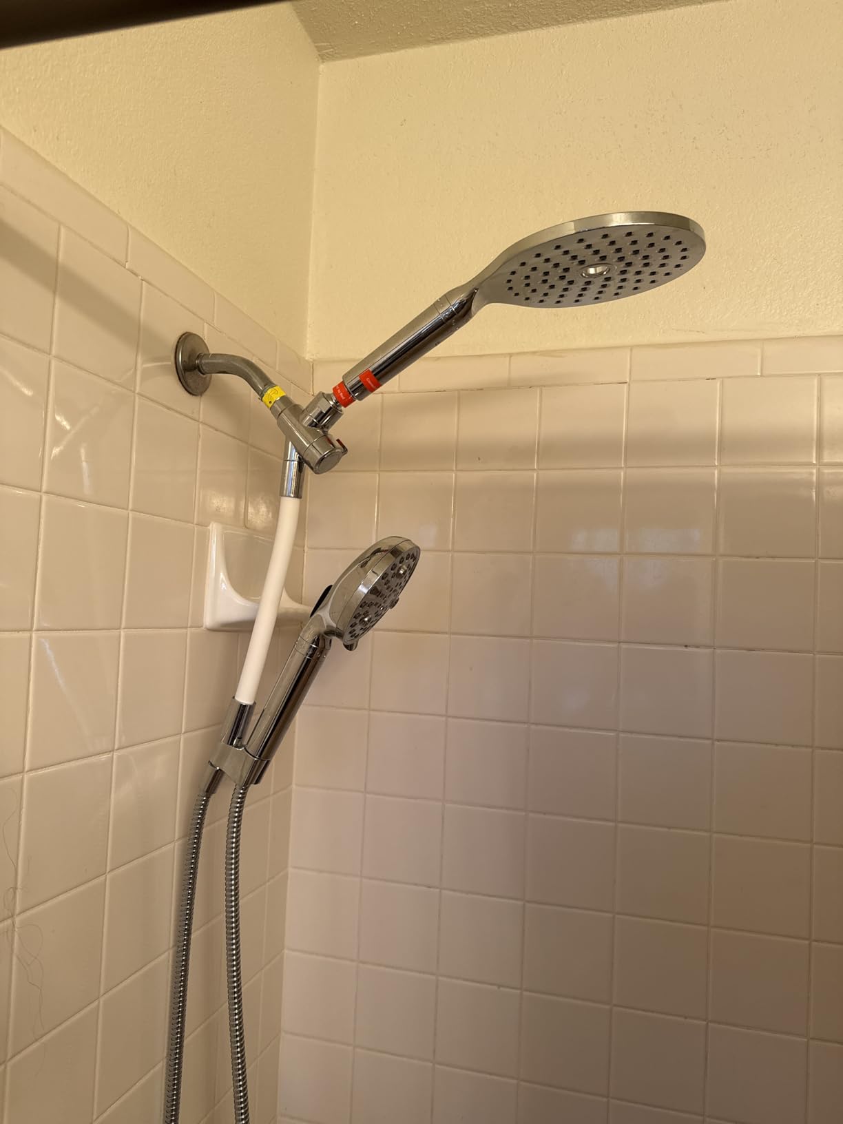 MakeFit Dual Filtered Rain Shower Head Combo, High Pressure Handheld Shower Head with Adjustable Bar - Rainfall Shower Head And Showerhead with Filter for Hard Water - Removes Chlorine customer photo 1