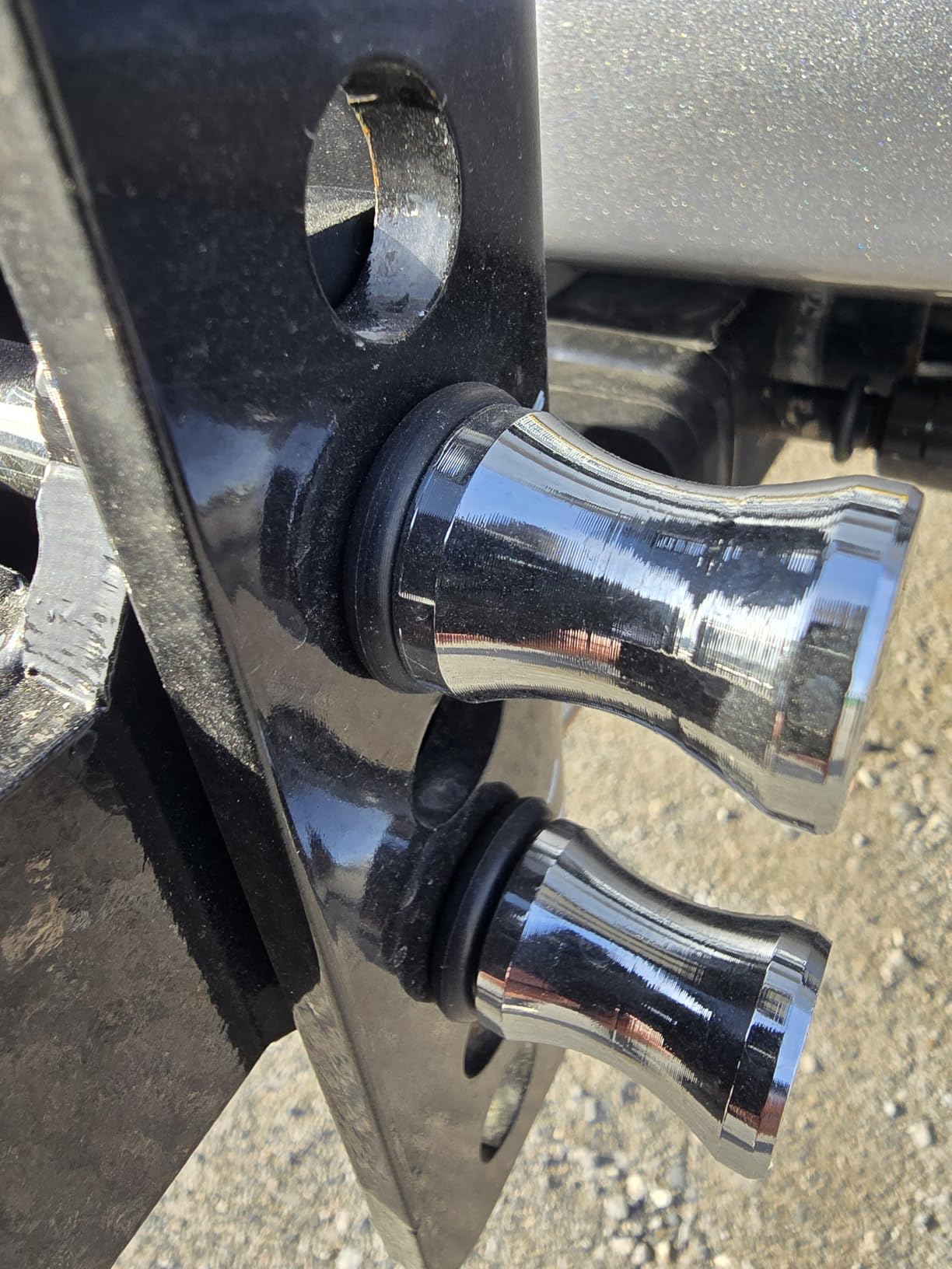 Adjustable Trailer Hitch -Drop Hitch-Tow Hitch with 2 inch Receiver-6inch Drop/Rise, 2