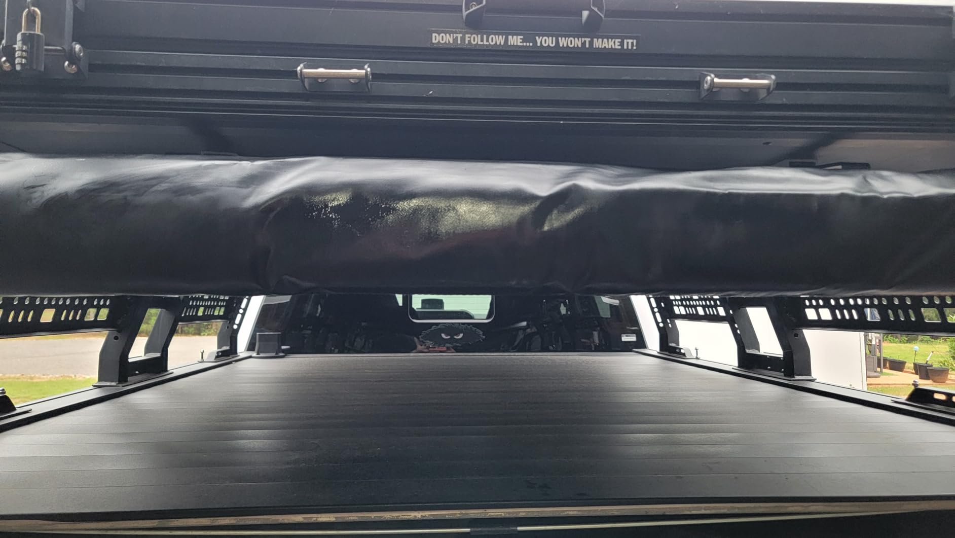 VEVOR Vehicle Awning 4.6'x6.6' Roof Rack Pull-Out Sun Shade UV50+ PU3000mm, Retractable Weatherproof 4x4 Side Awning for SUV Outdoor Camping & Overland customer photo 1