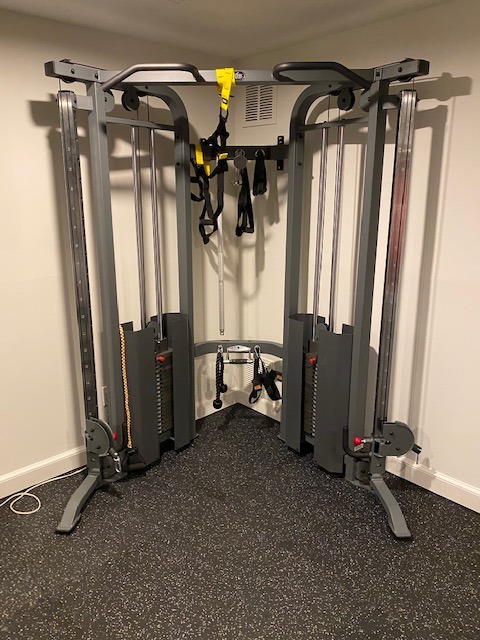 XMARK Functional Trainer Cable Machine, Dual Weight Stack Cable Pulley Machine for Strength Training, Commercial and Home Gyms, and Rehab Facilities customer photo 1