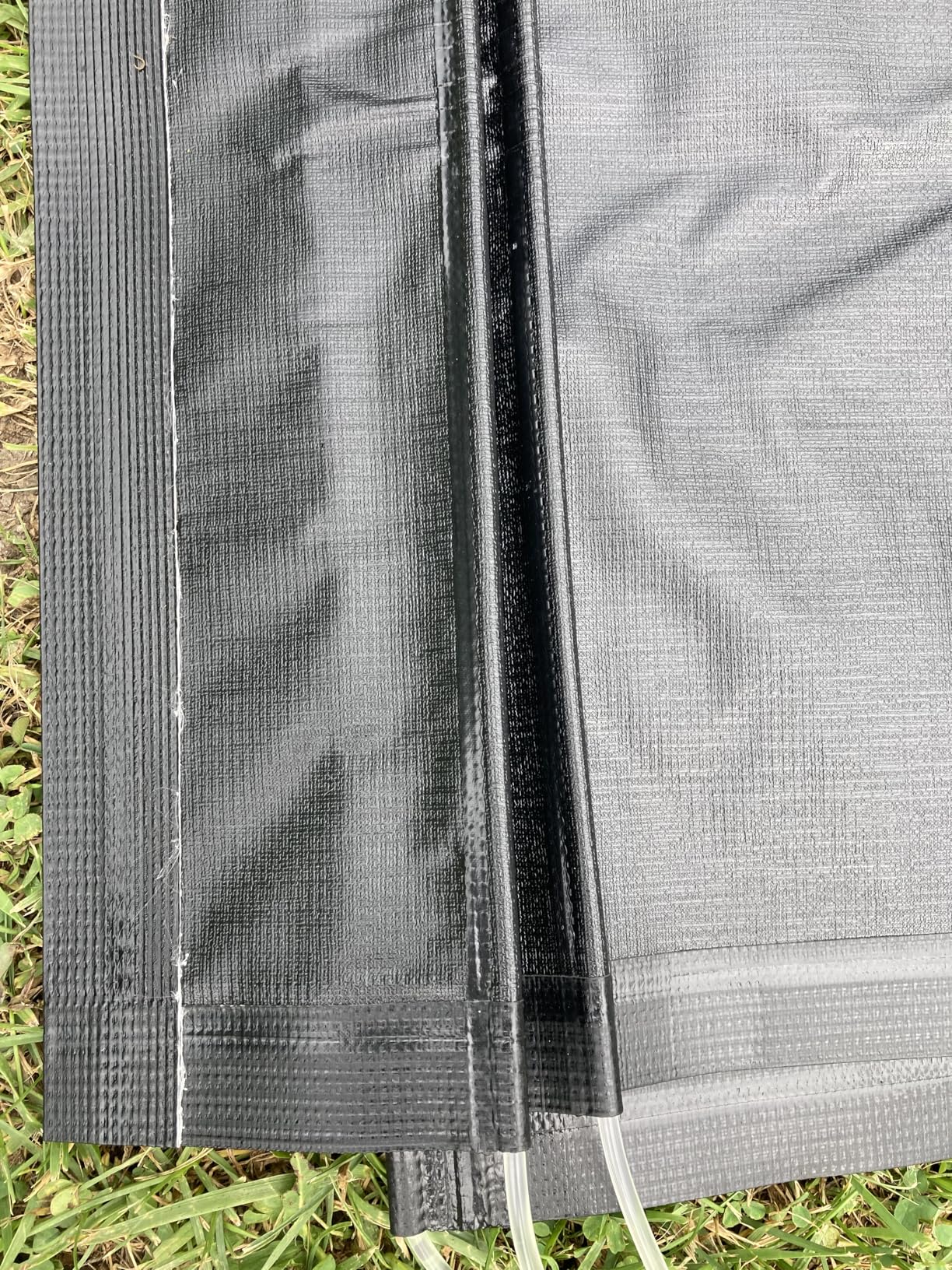 HBN RV Awning 6.6ft x 4.8ft Manual Retractable Camper Awning, Black Aluminium Frame, Waterproof UV-Resistant, for RVs, Motorhomes, and Travel Trailers customer photo 1
