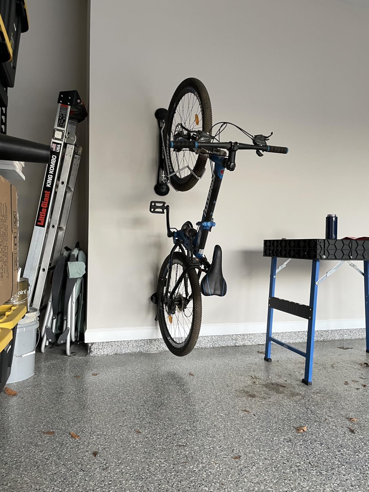 Steadyrack Bike Rack - Pivoting Mountain Bike Rack, Holds Up to 77 lbs, Fits 24