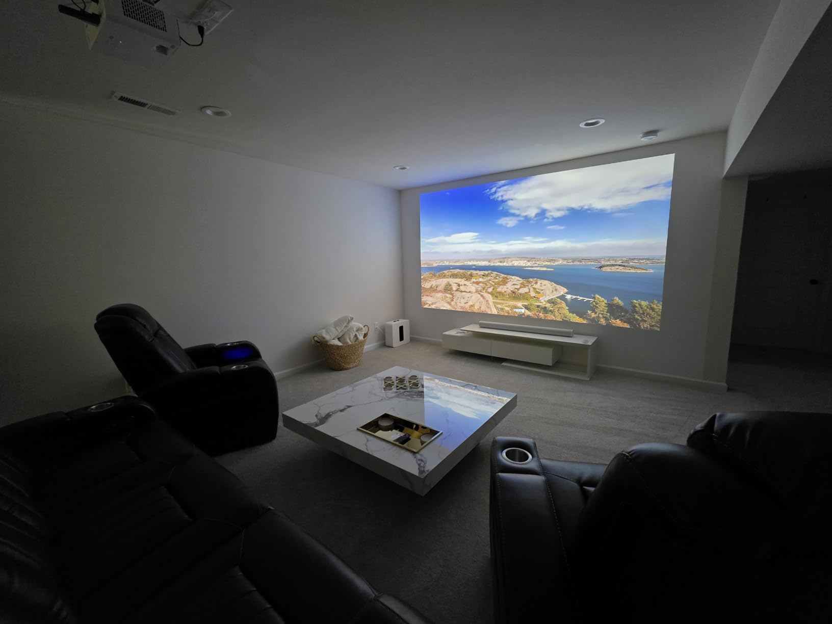 BenQ TK710 4K Laser 3200 Lumens Movie and Gaming Projector with 4ms Response Time, 240Hz Refresh Rate, HDR10 & HLG, ARC/eARC Support, Vertical Lens Shift, 1.3x Zoom customer photo 2