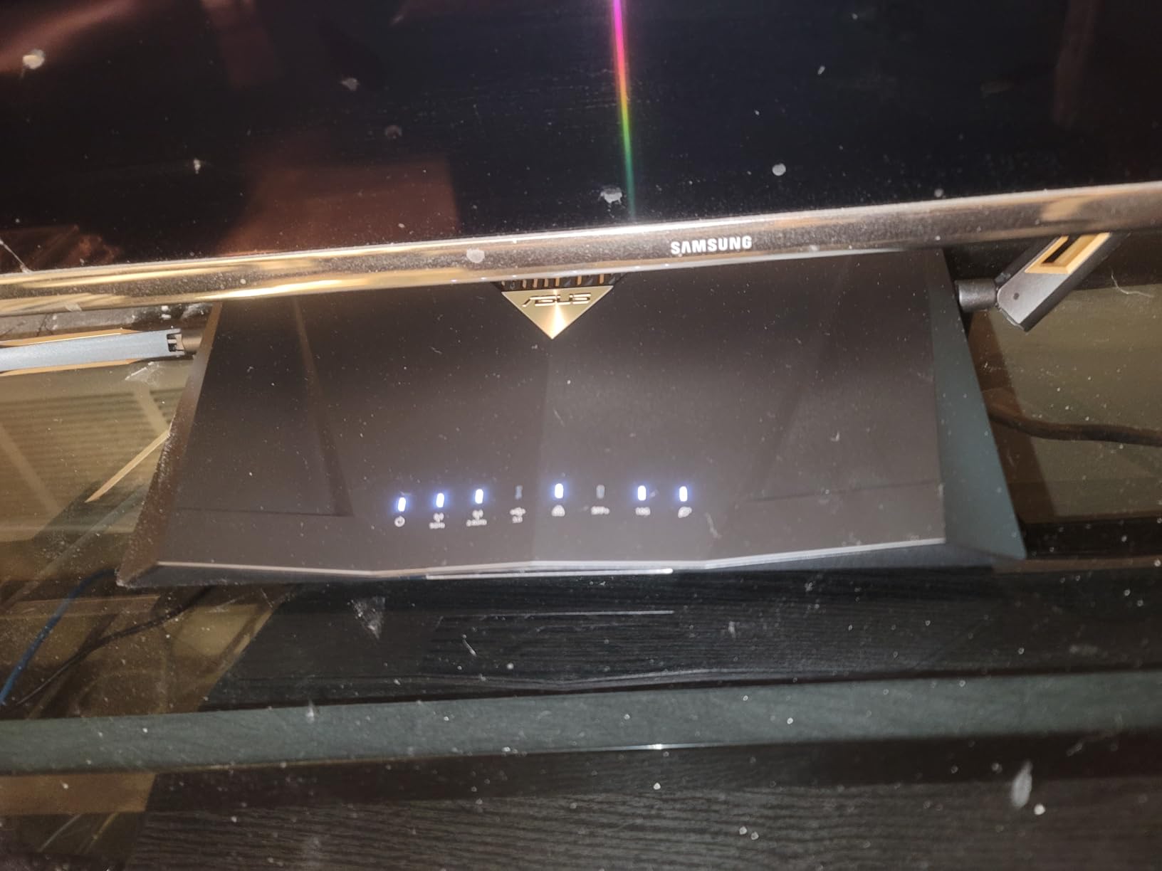 ASUS RT-BE88U Dual-Band WiFi 7 AiMesh Extendable Performance Router, Dual 10G Ports customer photo 1