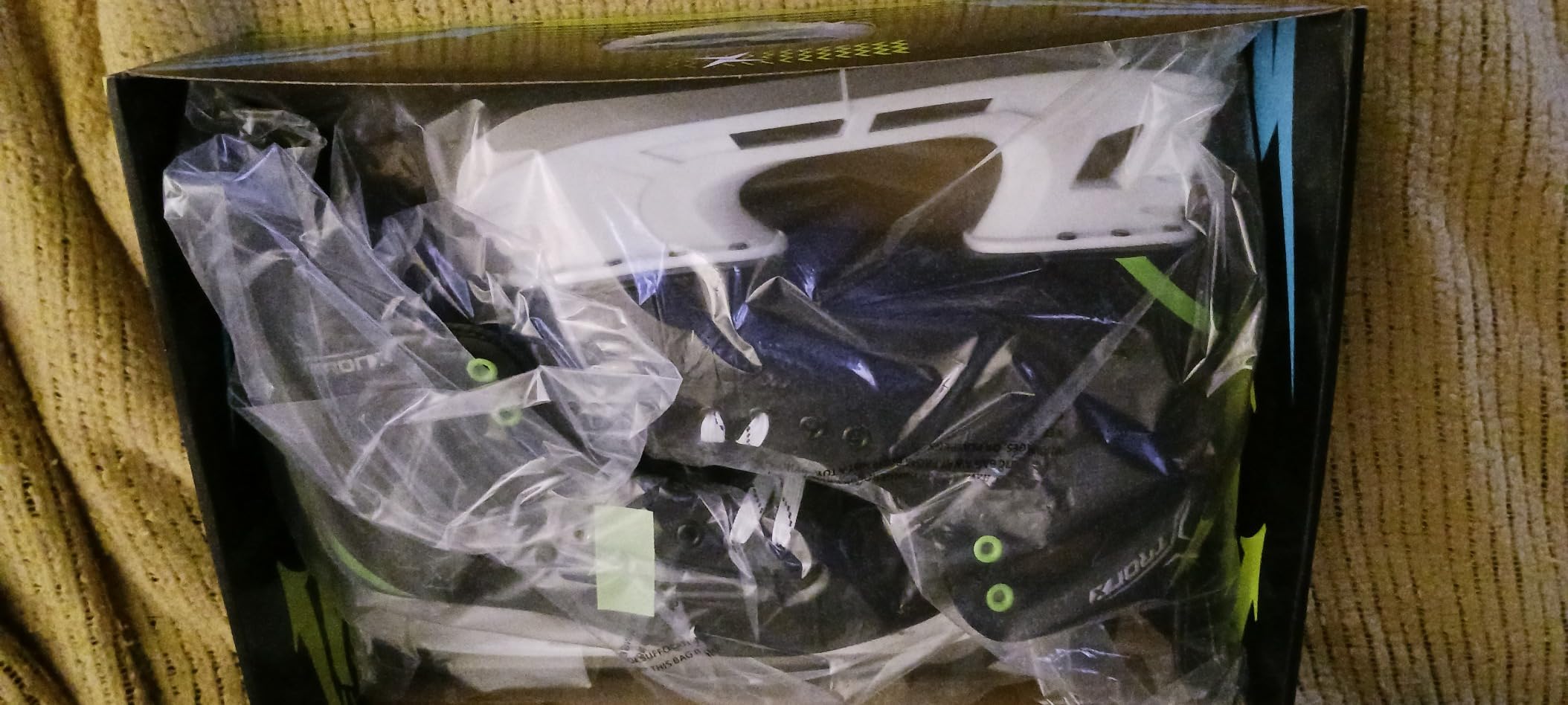 TronX Stryker 3.0 Senior Adult Men Women Junior Kids Ice Hockey Skates, New Model customer photo 1