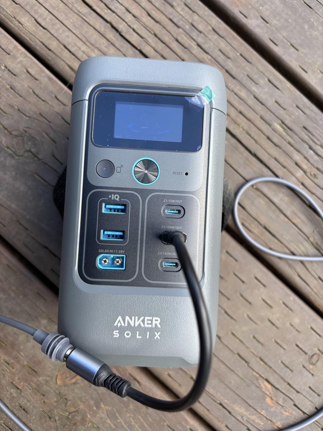 Anker SOLIX C200 DC Power Bank Station, 192Wh Portable Power Station, LiFePO4 Battery, 200W Solar Generator customer photo 2
