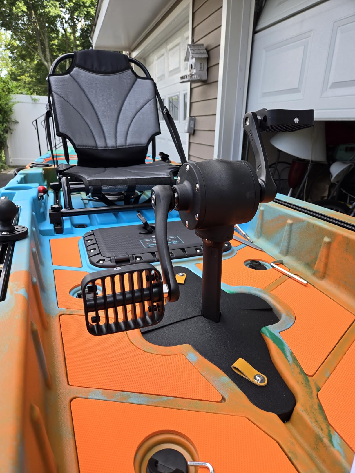 Reel Yaks Radar Modular Fishing Kayak - 10ft, 400 lbs Capacity - Pedal Fishing Kayaks for Adults & Youth, Sit on Top, Compact Storage, Lightweight, Easy Transport customer photo 2