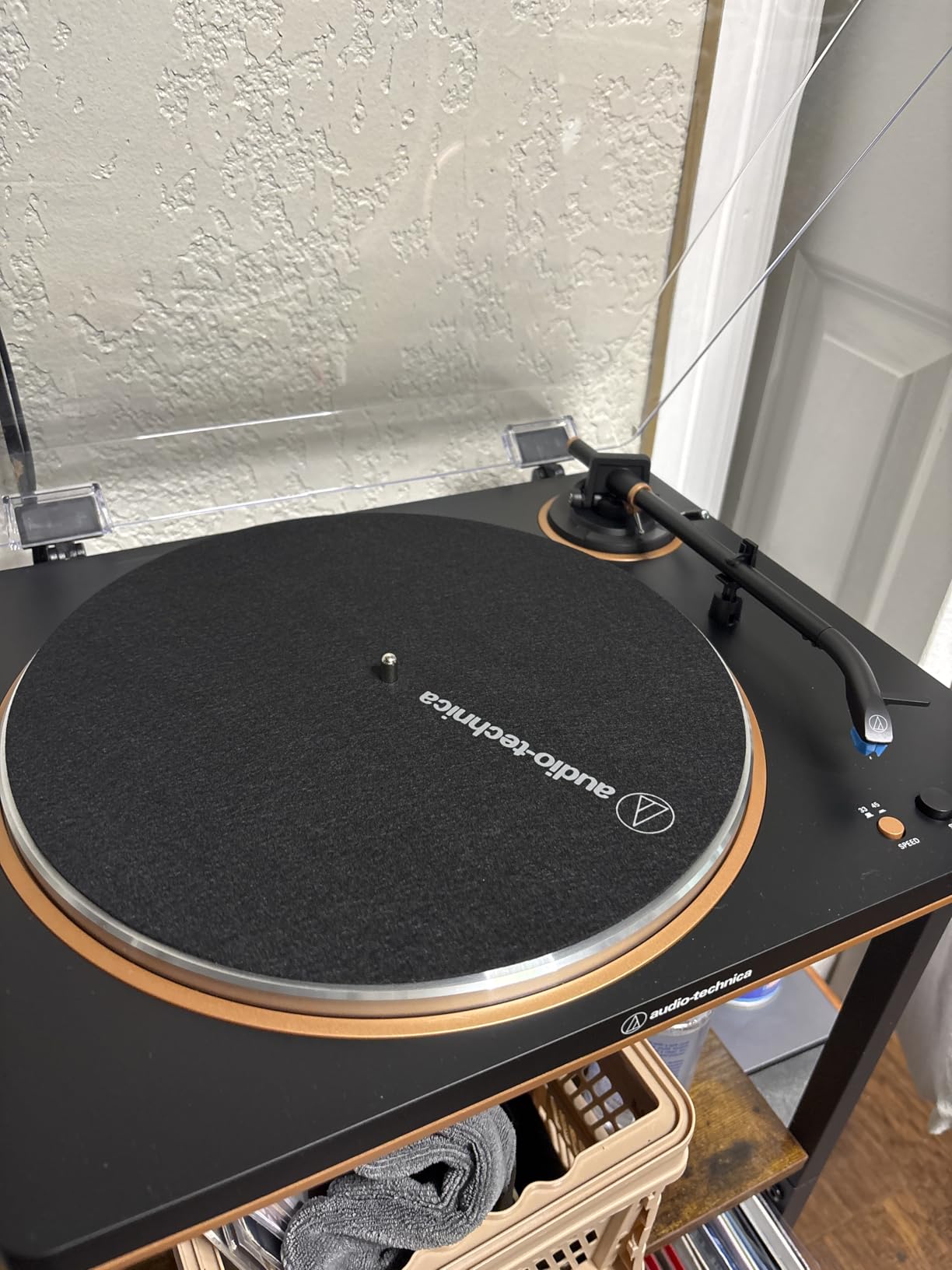 Audio-Technica AT-LP70X Automatic Turntable (Black/Bronze) customer photo 1