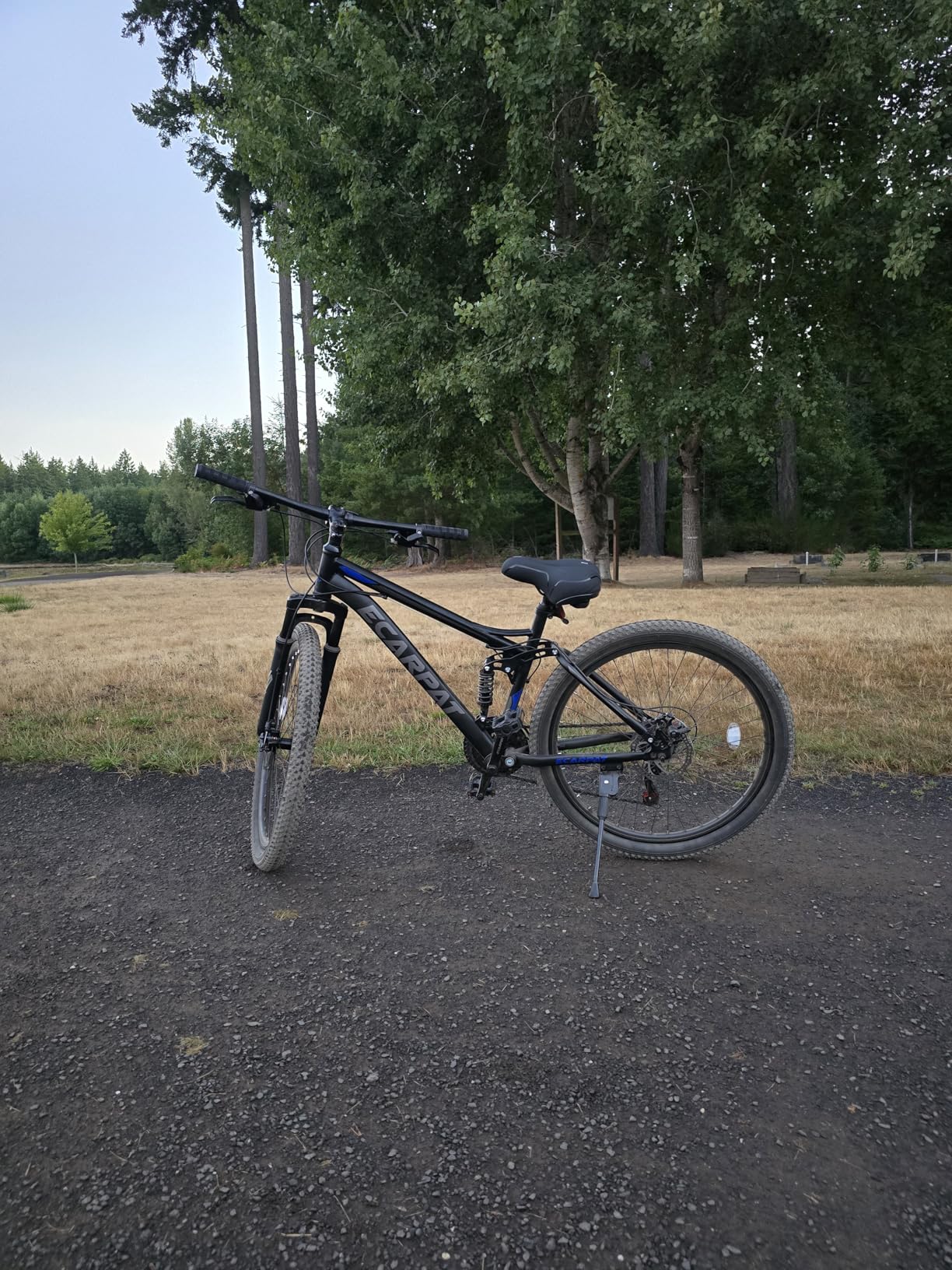 Ecarpat Mountain Bike 24 26 27.5 Inch, Dual Full Suspension Mens Womens Bike, 21 Speeds Dual Disc Brake Carbon Steel Bike, Boys Mens Mountain Bike for School Work Summer Camping, Fathers Day Dad Gifts customer photo 2