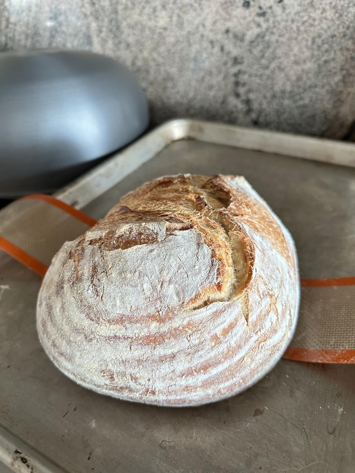 Brod & Taylor Ultralight Baking Shell for Sourdough Bread (Boule) - No Preheating Needed for Crispy Crust and Even Baking customer photo 2