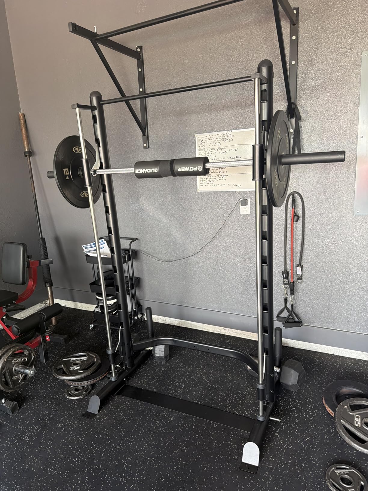 SincMill Squat Rack for Home Gym Bench Press bar Weight Bench Set for Home Gym Power Rack Machines S1000 customer photo 1