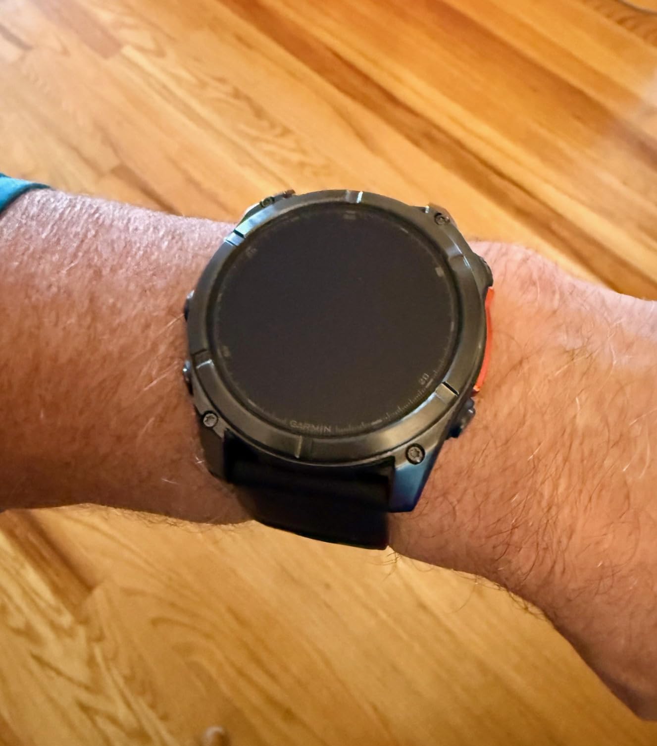 Garmin Fenix 8 - 47mm, AMOLED, Premium Multisport GPS Smartwatch, Long-Lasting Battery Life, Dive-Rated, Built-in LED Flashlight, Slate Gray with Black Band customer photo 2