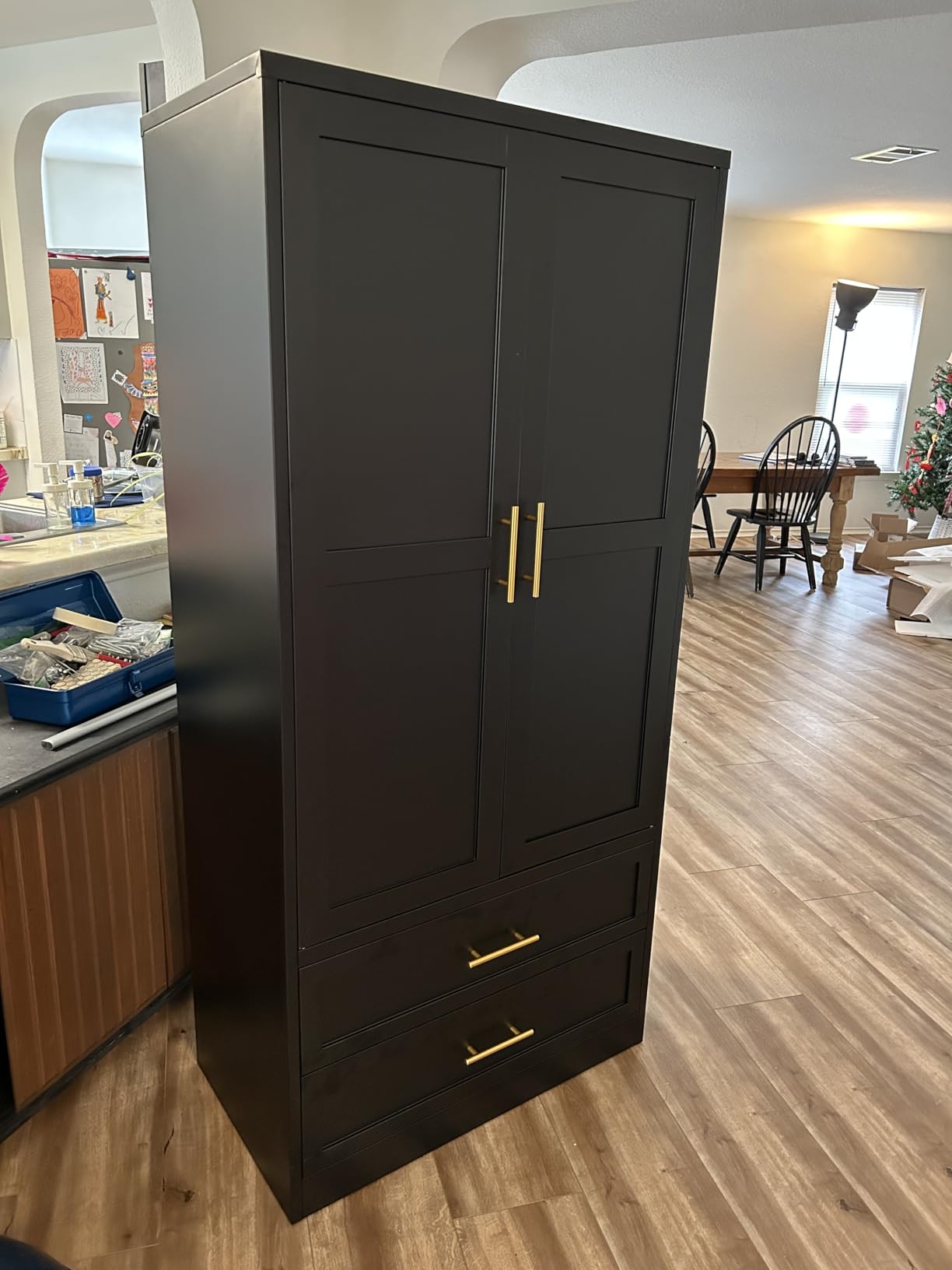 GAIOUS Steel Armoire Wardrobe Closet, 71