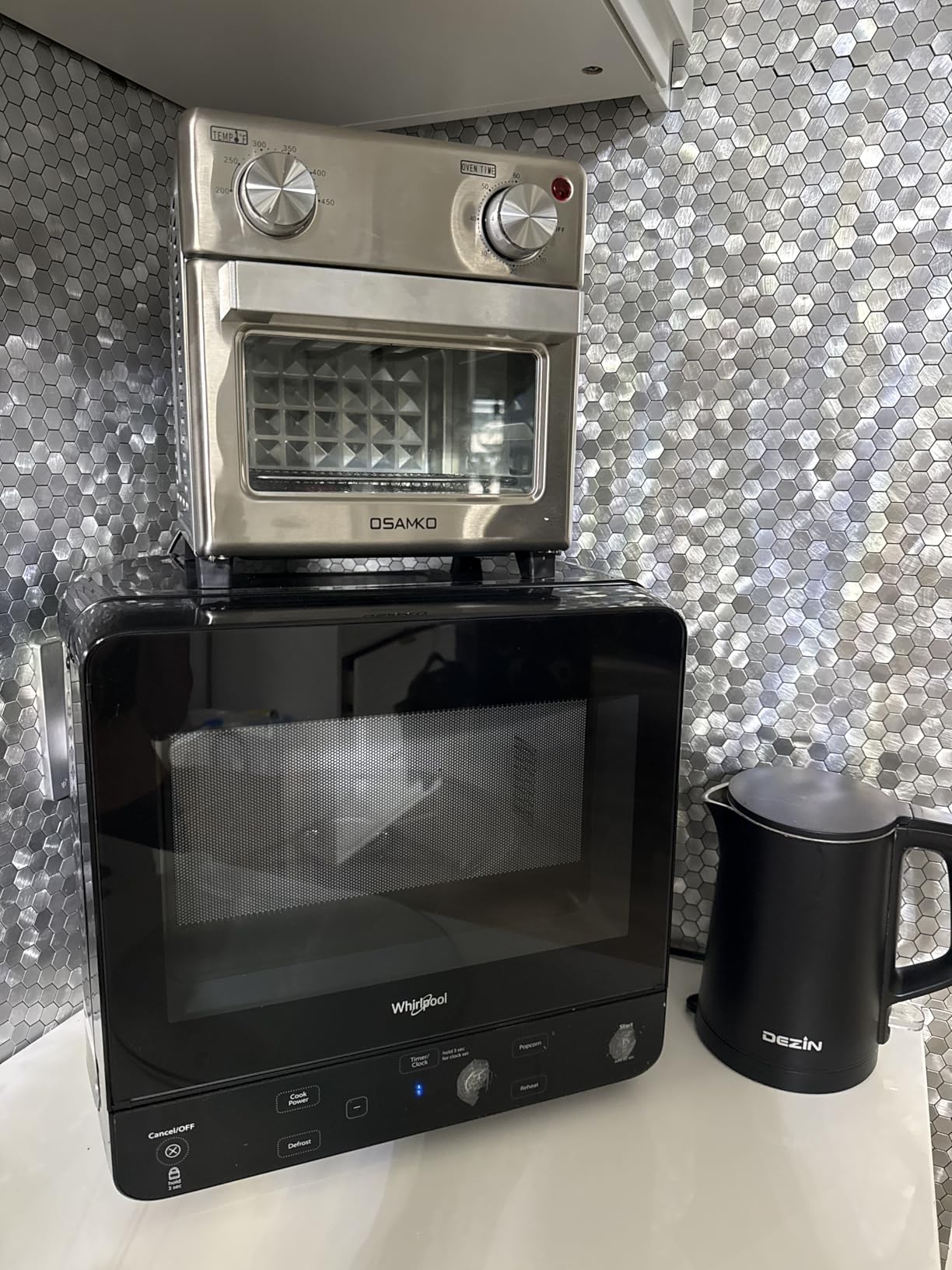 13QT Compact 6-in-1 Steam Oven, Stainless Steel Countertop Convection Oven, Fast Preheat, Air Fry, Bake, Roast, Broil, Reheat & Steam customer photo 1