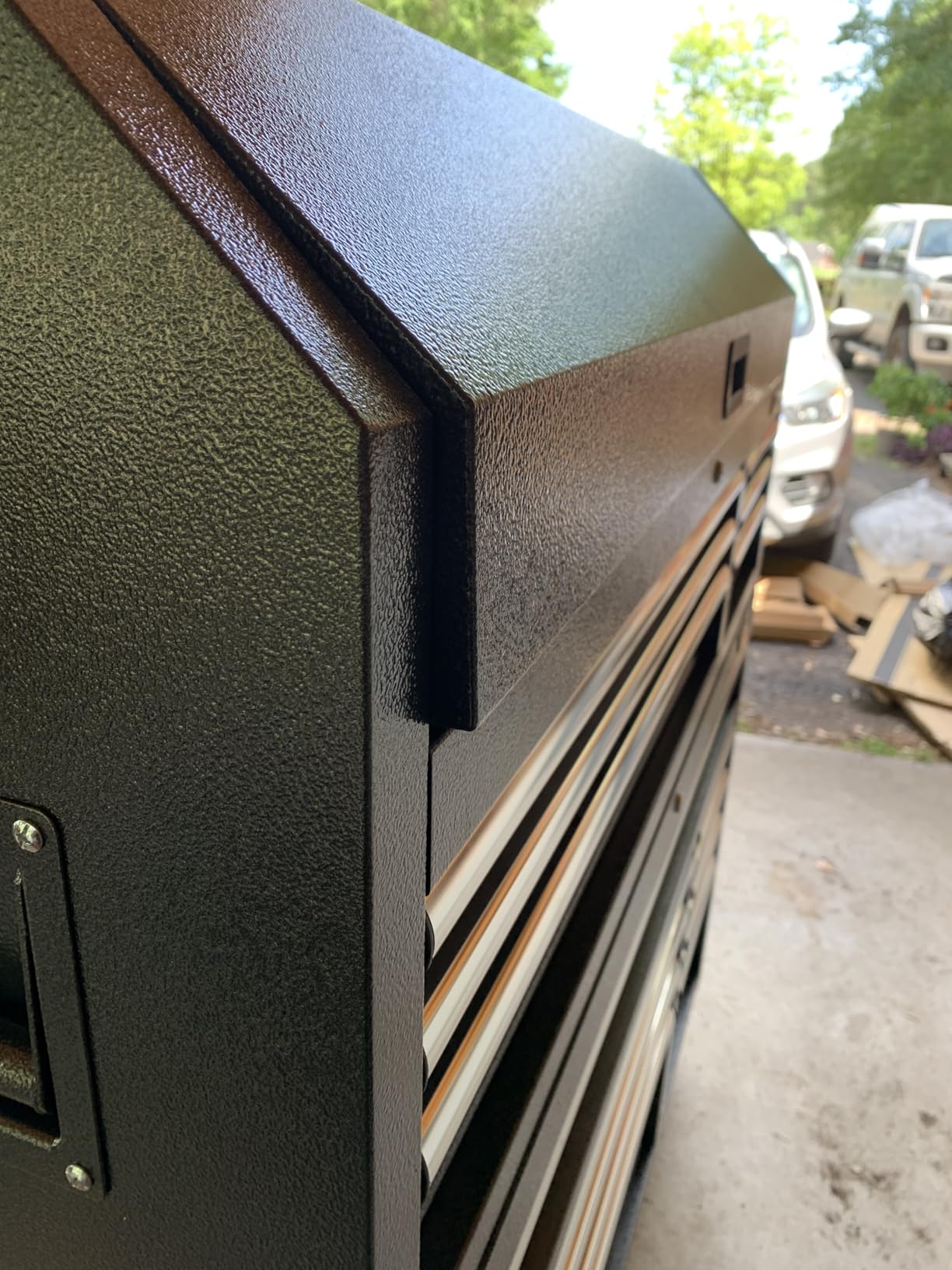 Wen 52-Inch Premium Rolling Tool Cabinet, Black, Heavy Duty 21-Gauge Powder-Coated Steel Construction, for Garage and Workshop (GG532B) customer photo 2