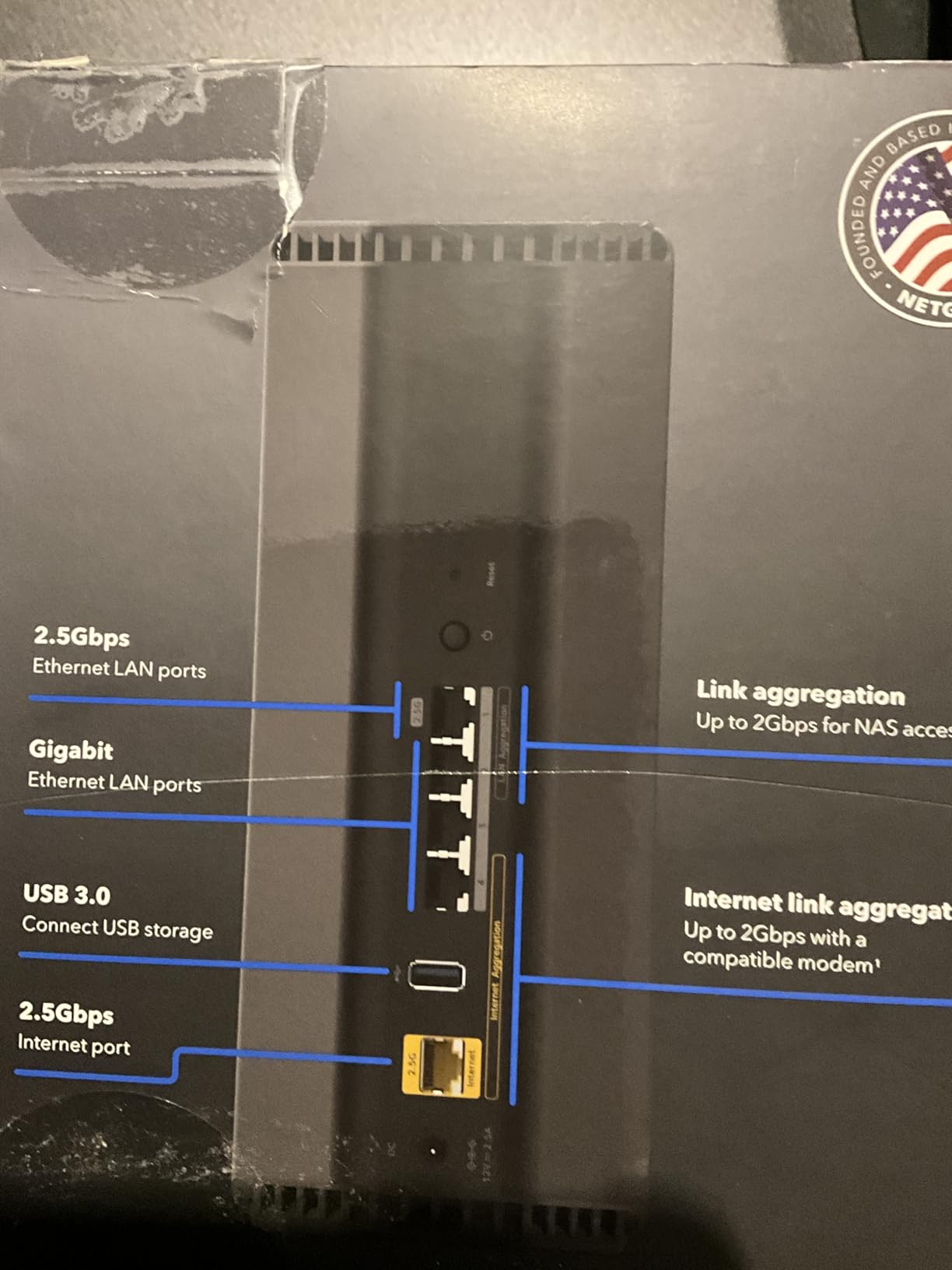 NETGEAR Nighthawk Dual-Band WiFi 7 Router (RS200) Router Only- BE6500 Wireless Speed customer photo 1