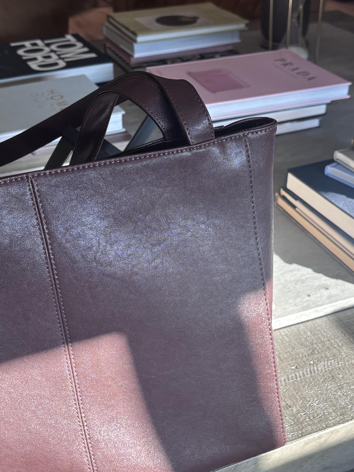 befen Genuine Leather Zipper Tote Bag for Women Work with Laptop Compartment, Women's Leather Shoulder Purse Satchel Handbags customer photo 1