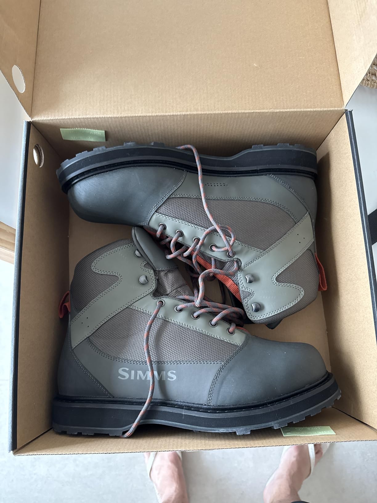 Simms Men's Tributary Boot - Rubber customer photo 1
