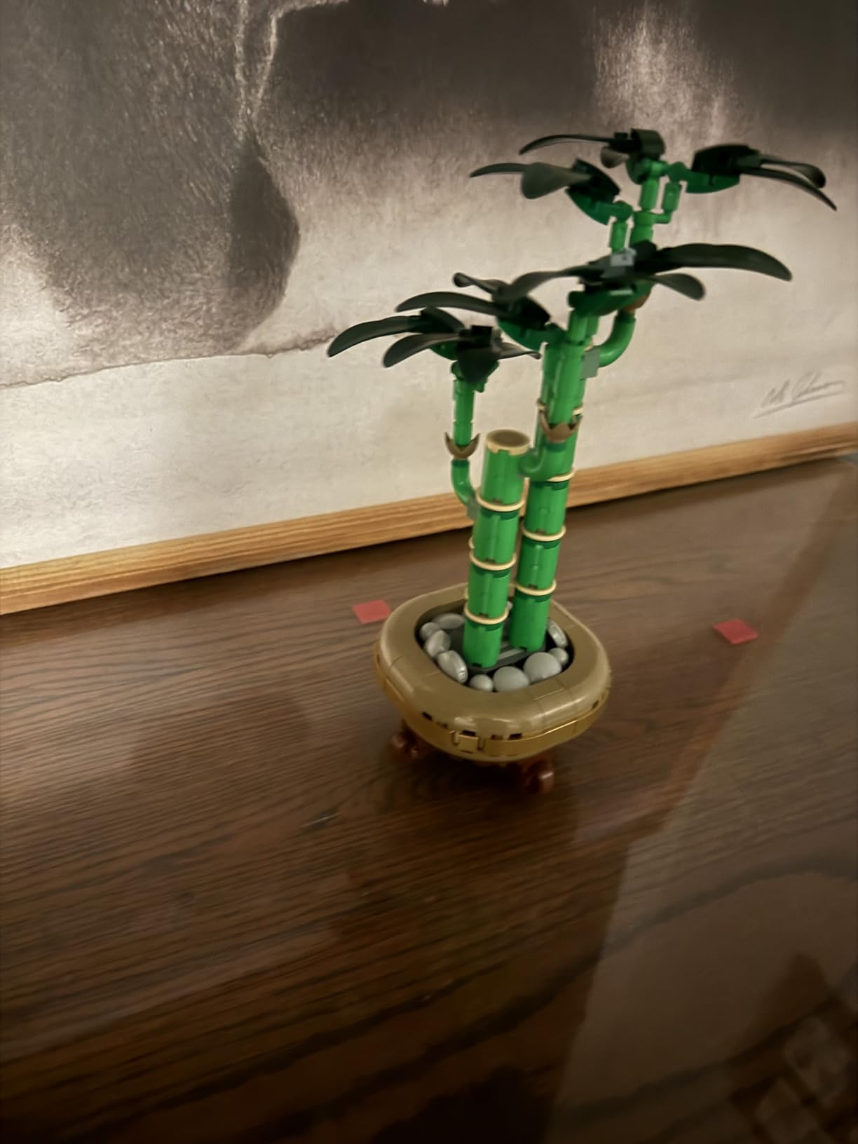 LEGO Botanicals Lucky Bamboo Building Set - Artificial Plant for Indoor Home Decor, Adults Ages 18+ - Gift for Birthdays for Him - Fake Plant Decoration for Table, Desk, Office - 10344 customer photo 2