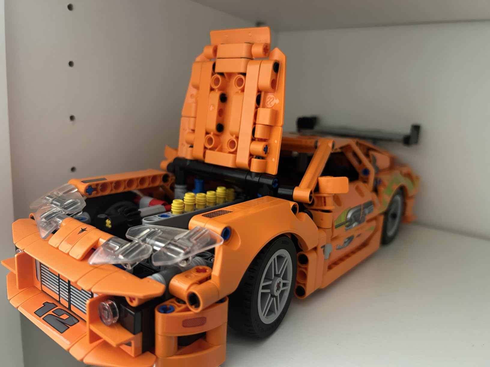 LEGO Technic Fast and Furious Toyota Supra MK4 Building Kit- Toy Car for Kids, Boys, and Girls, Ages 9+ - Creative Gift for Fast and Furious Car Fans - Realistic Engineering Details - 42204 customer photo 2