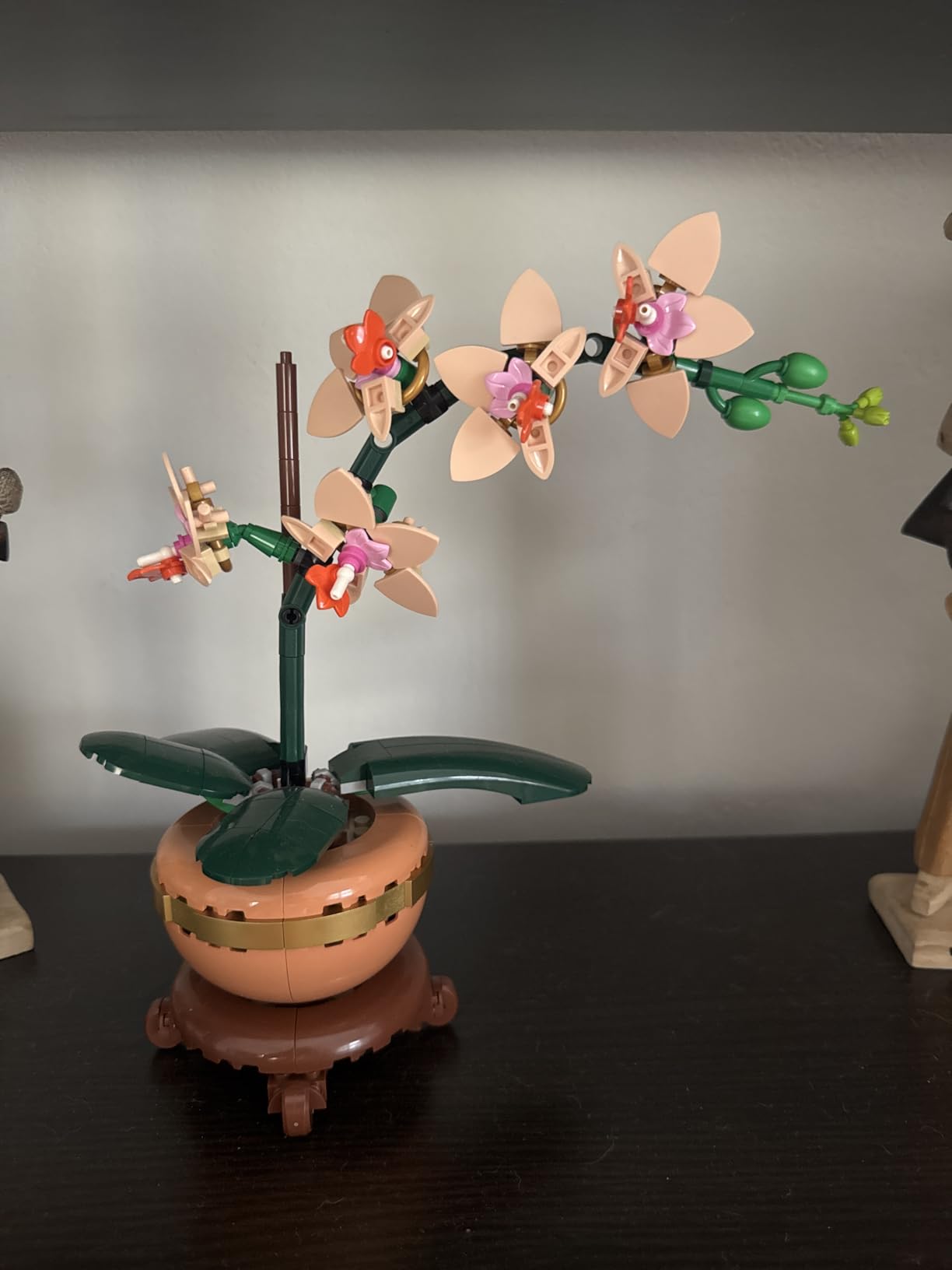 LEGO Botanicals Mini Orchid Building Set - Artificial, Fake Orchid for Home Decor, Adults Ages 18+ - Gift for Birthdays - Indoor Plant Decorations for Table, Desk, Office - 10343 customer photo 1