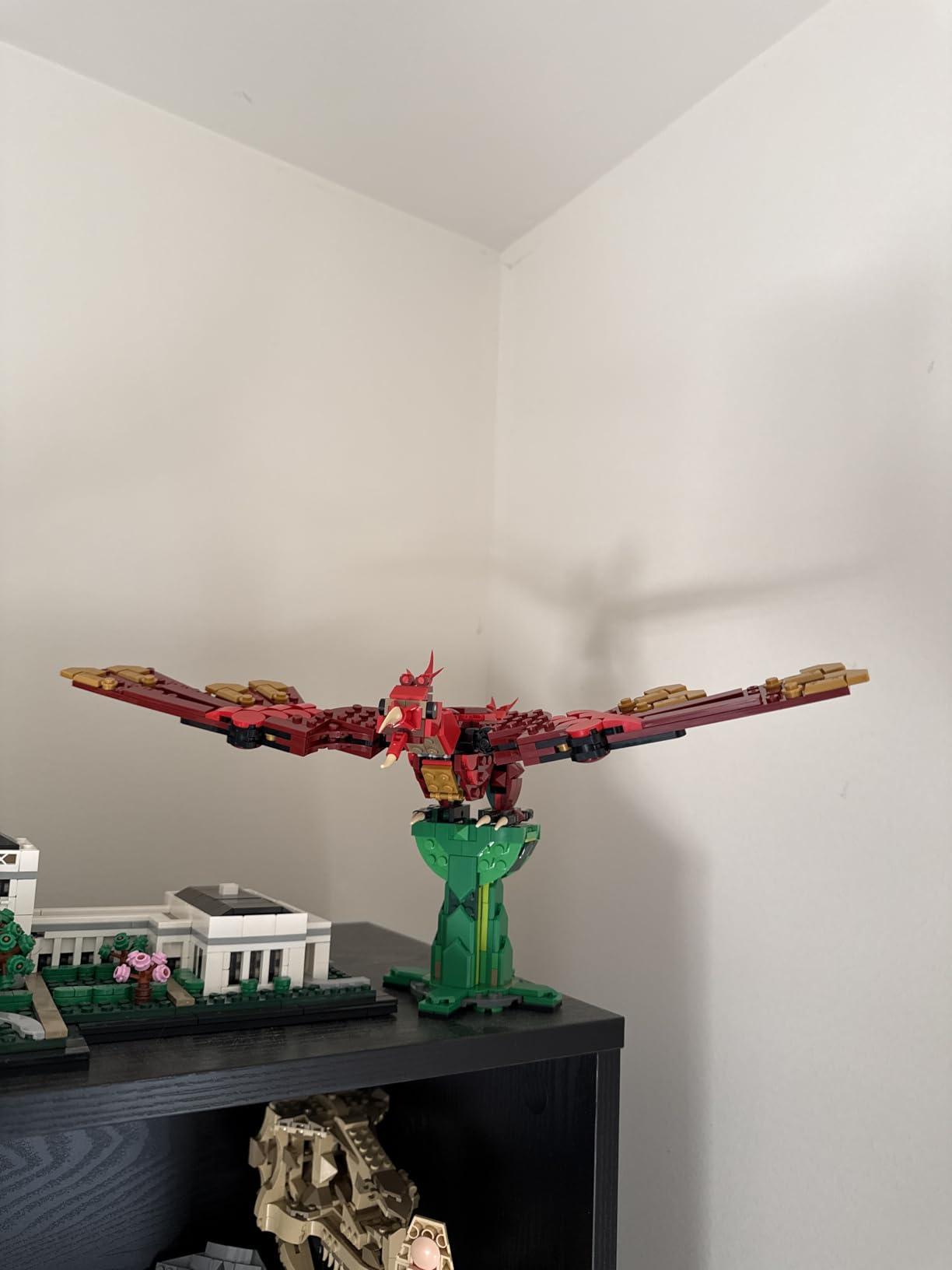 Creator 3 in 1 Medieval Dragon Toy - Building Toy with 3 Build Options, Dragon, Sea Serpent, or Phoenix - Fantasy Set for Kids, Boys and Girls, Ages 9+ - Gift Idea for Birthdays - 31161 customer photo 2