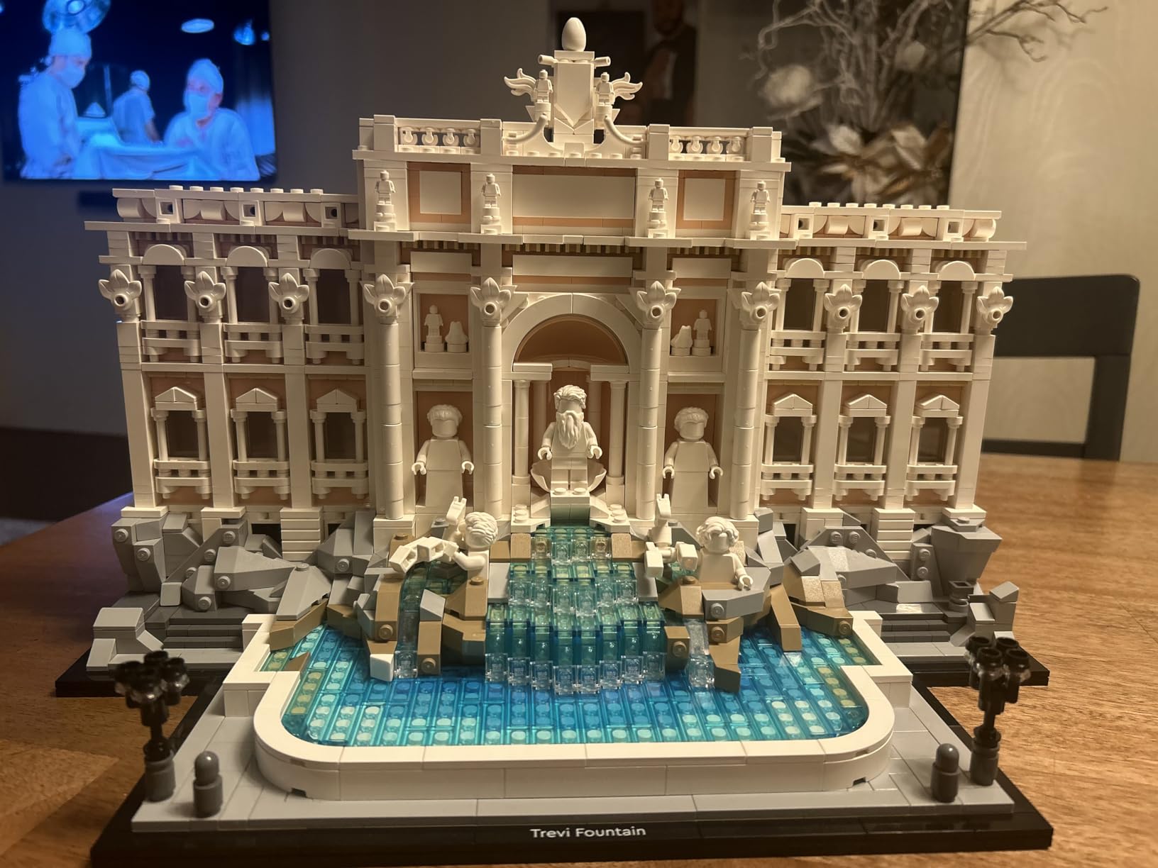 LEGO Architecture Trevi Fountain Building Set - Collectible Model of Italian Landmark for Display for Adults, 18+ - Gift for Women & Men - 21062 customer photo 1