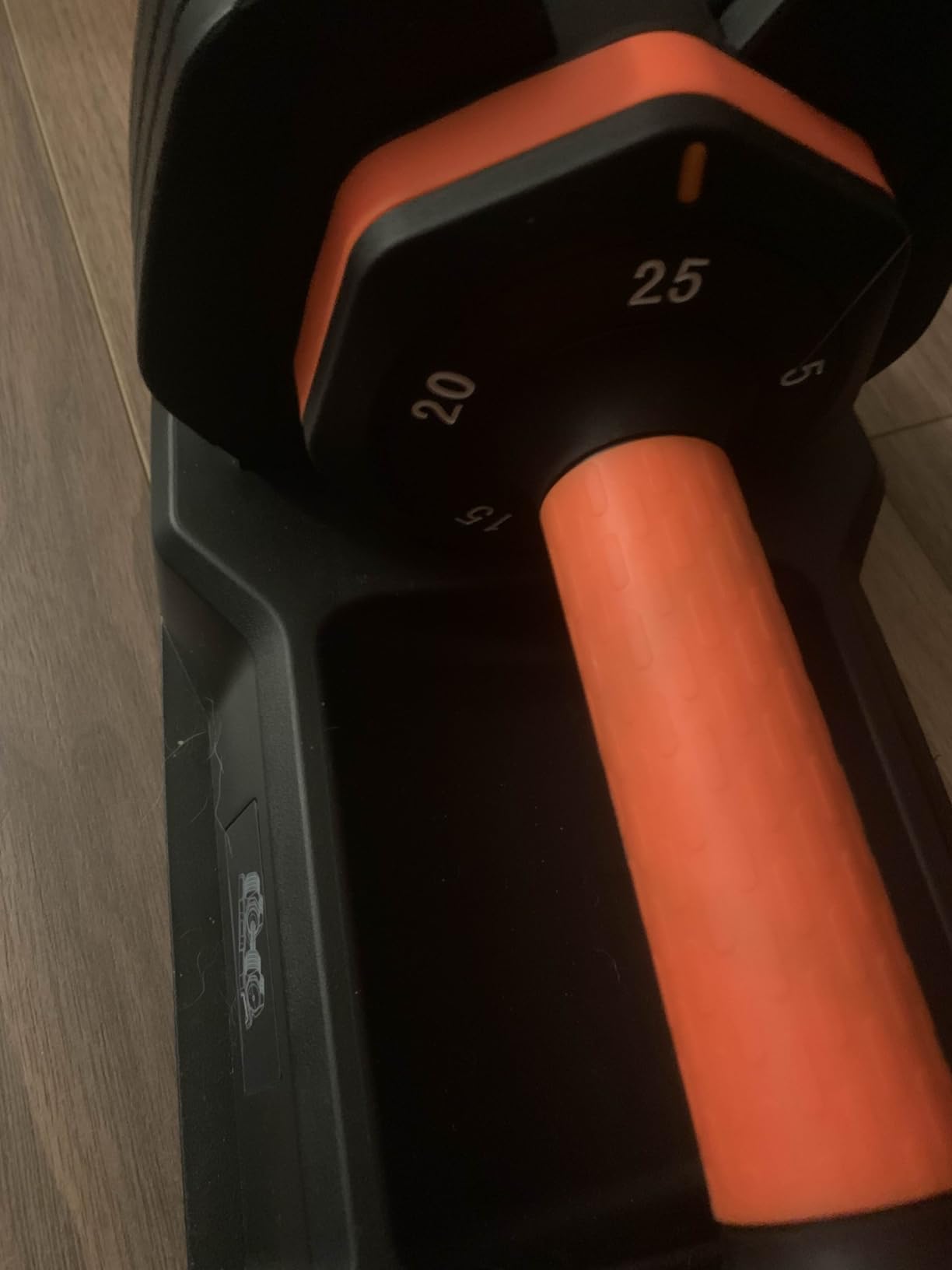 2026 FDB2 Updated Adjustable Dumbbell Set of 2, 110lbs/50lbs Weights Dumbbell Set with Storage Box, Anti-slip Silicone Grip customer photo 2