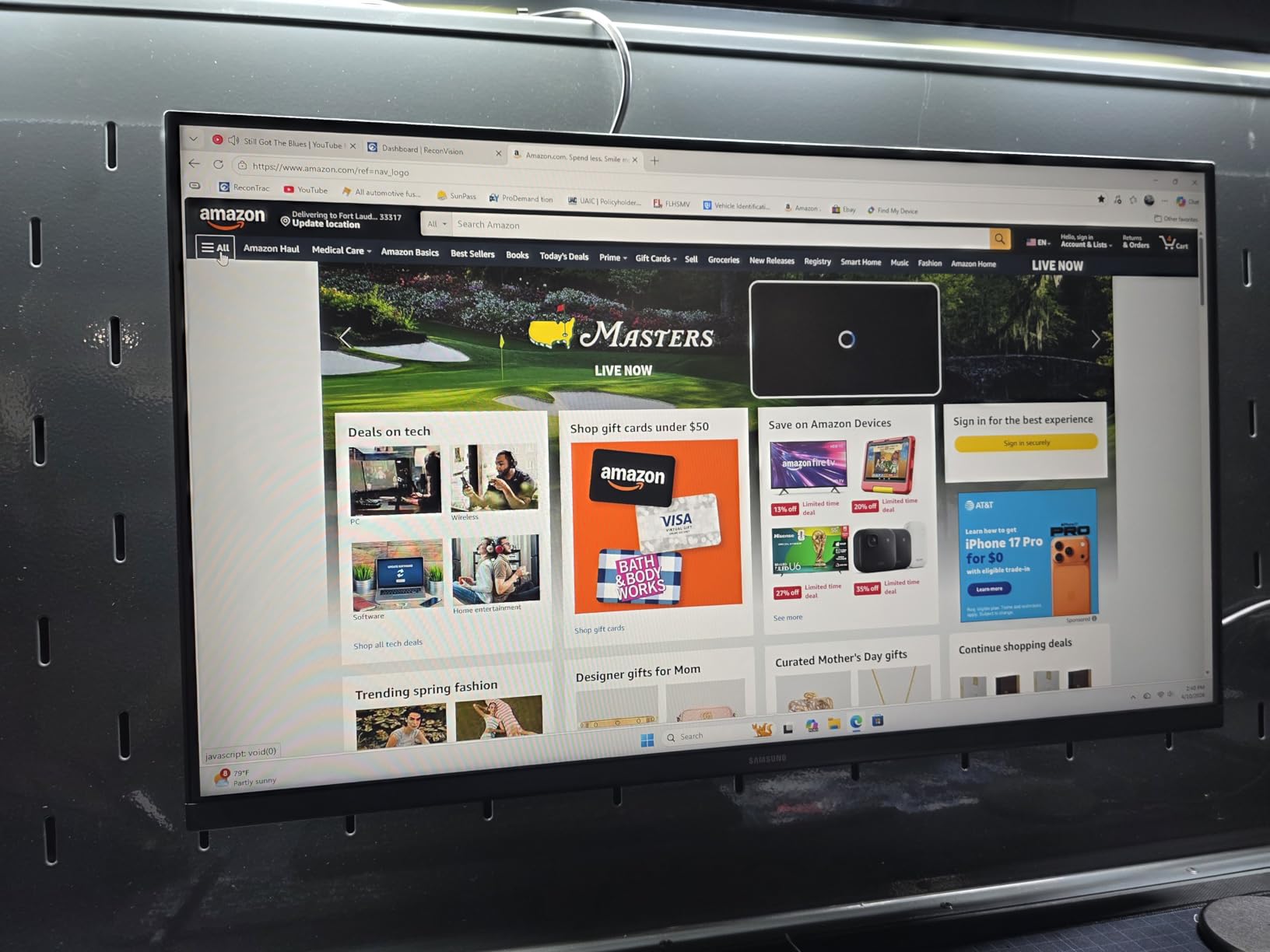 Samsung 27 inch (S30GD) Essential Monitor with IPS Panel and Tilt Only Stand, 100Hz Refresh Rate, Ergonomic Design, Advanced Eye Care, Game Mode, LS27D304GANXZA customer photo 1