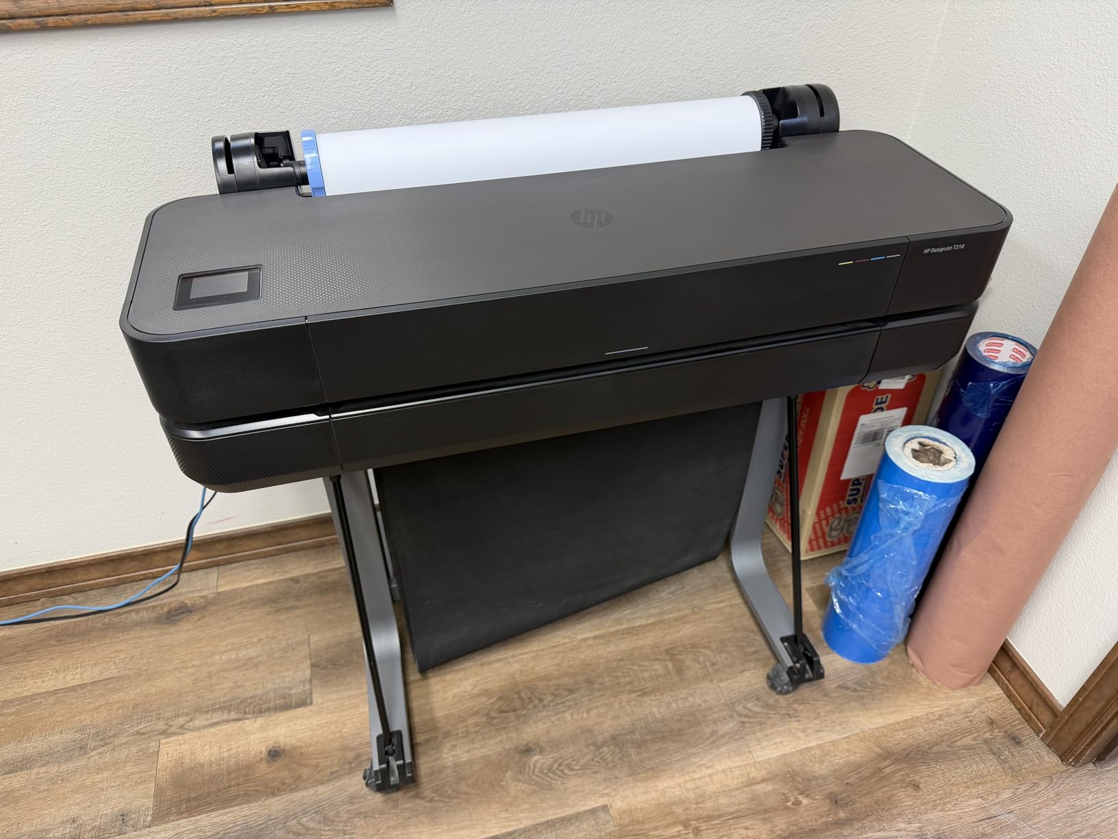HP DesignJet T210 Large Format Color Plotter Printer - 24-inch, for Easy Wide Format CAD & Poster Prints customer photo 1
