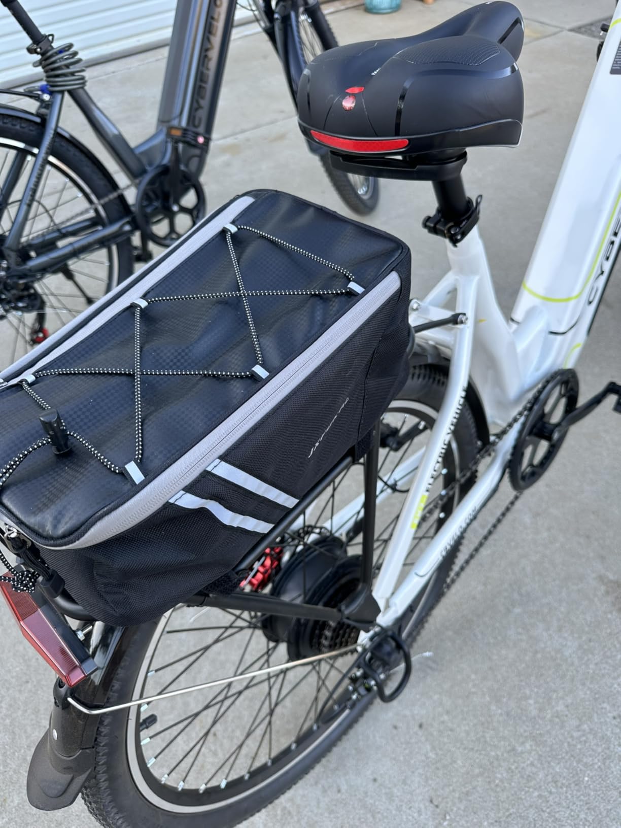 Cybervelo 750W Peak Electric Bike for Adults, up 80 Miles Removable Battery Ebike, 26