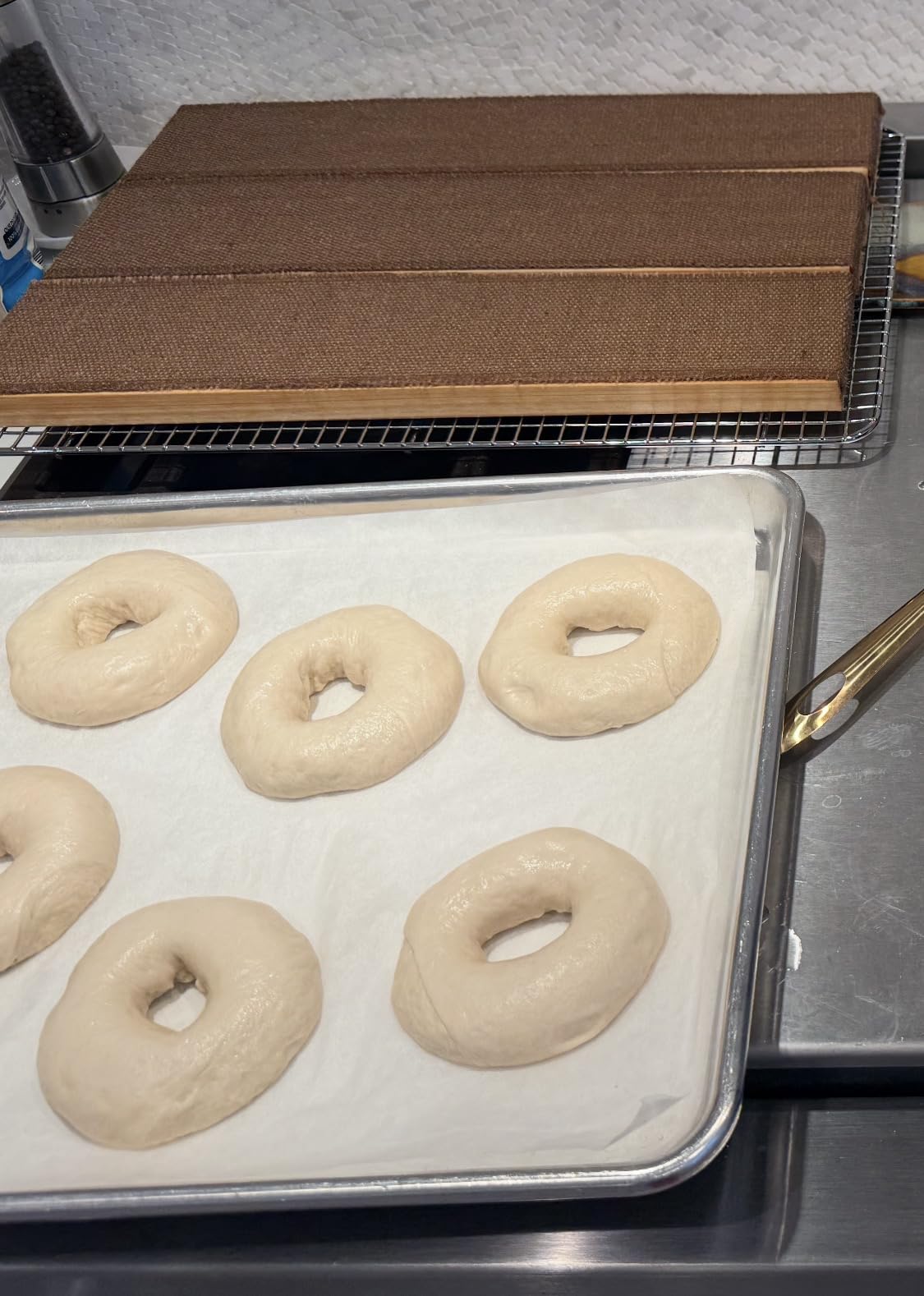 Bagel Baking Boards 3-Pack | 15.7 x 3.5 x 0.8