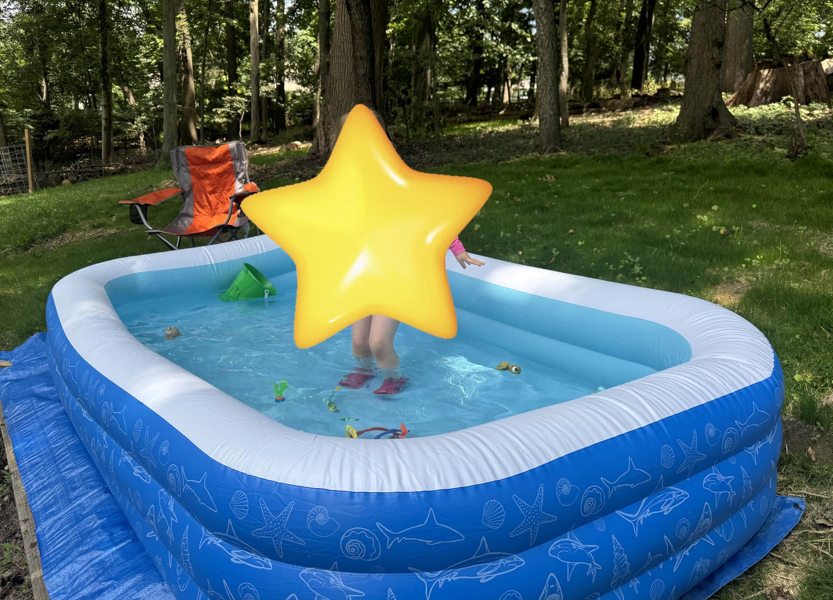 Nattork Inflatable Pool for Kids and Adults, 102