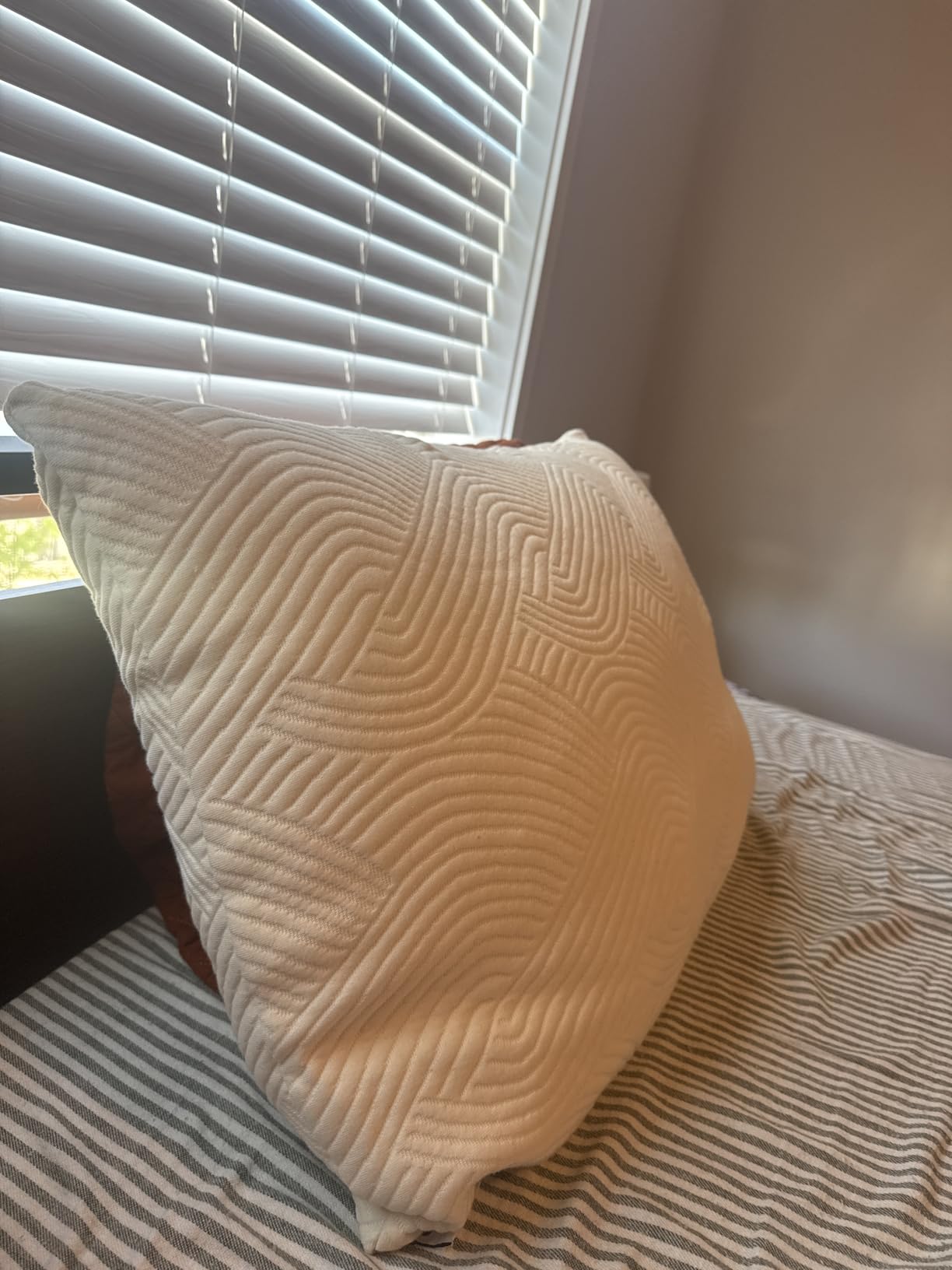 Adjustable Latex Pillow Queen, Talalay Latex & Microfiber Fill, Best Pillows for Sleeping, Ergonomic, Naturally Cooling, Eco-Friendly, Medium Firm for Back, Side & Stomach Sleepers customer photo 2