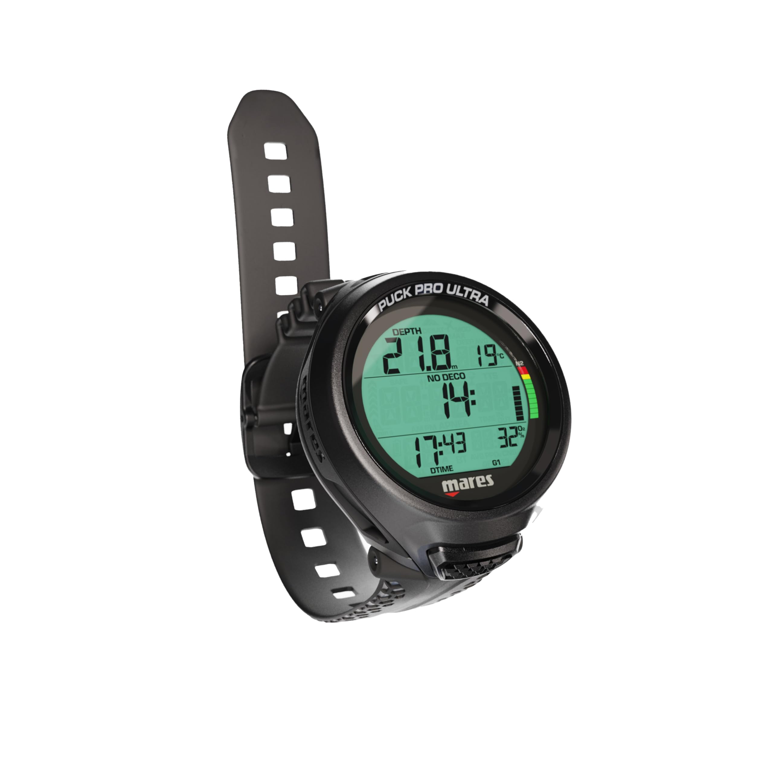 Mares Puck Pro Ultra Dive Computer - Air, Nitrox, Depth, Decompression, Temperature, Time, Dive Data customer photo 1