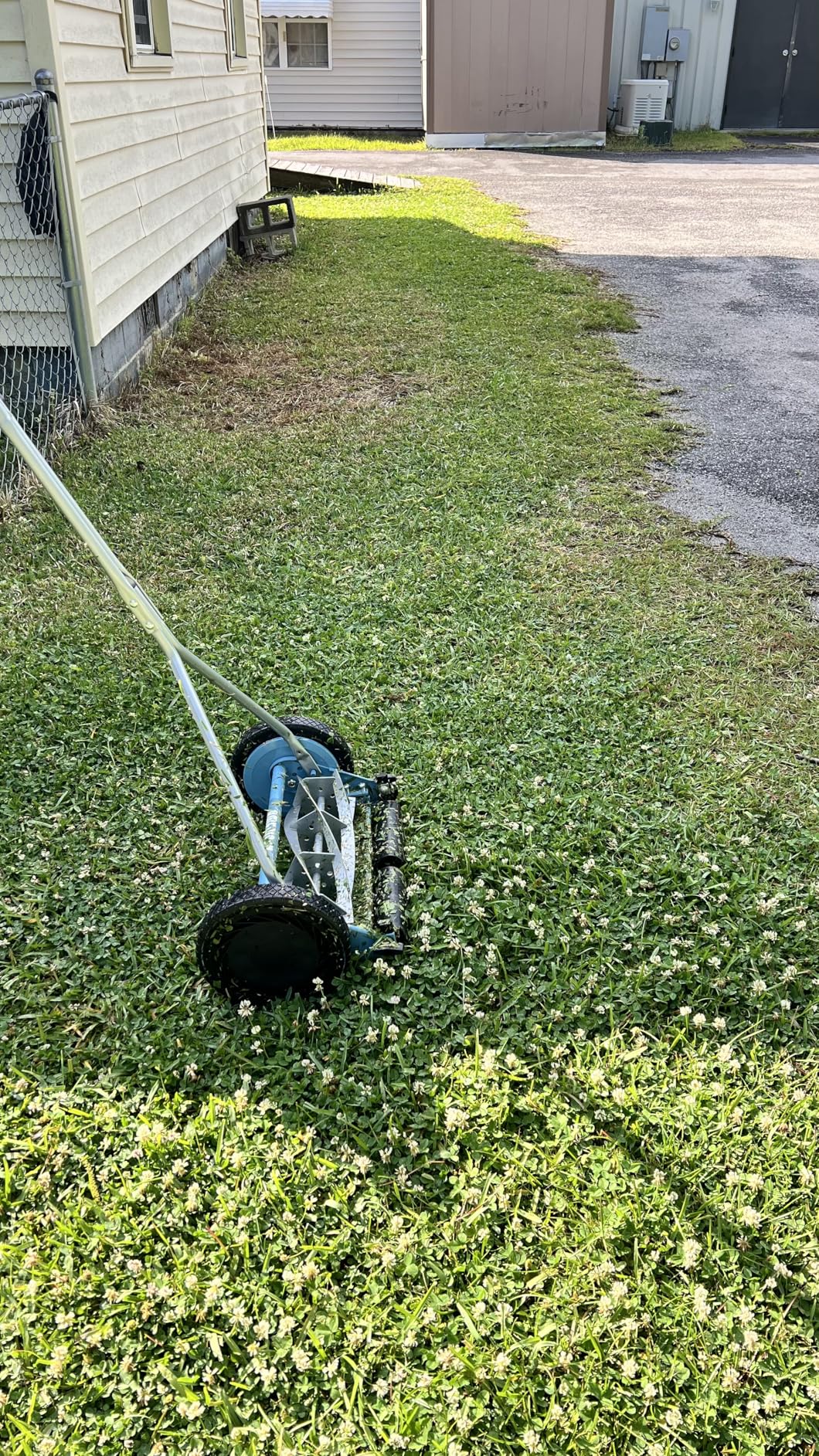 American Lawn Mower Company 1415-16SK2 16-Inch 5-Blade Push Reel Lawn Mower with Sharpener customer photo 1