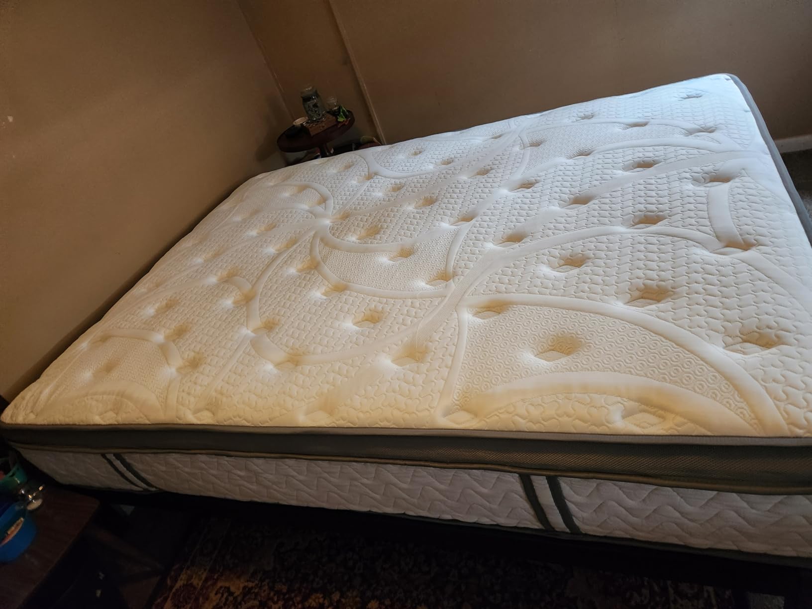 SLEEP100 Queen Mattress 12 Inch, 5-Zone Deep Sleep Firm Mattress with Extra Lumbar & Shoulder Support, Hotel Collection Hybrid customer photo 1