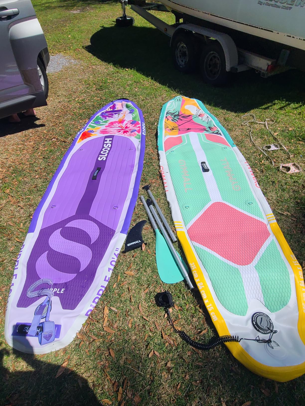 SLOOSH Inflatable Stand Up Paddle Board, 10'6
