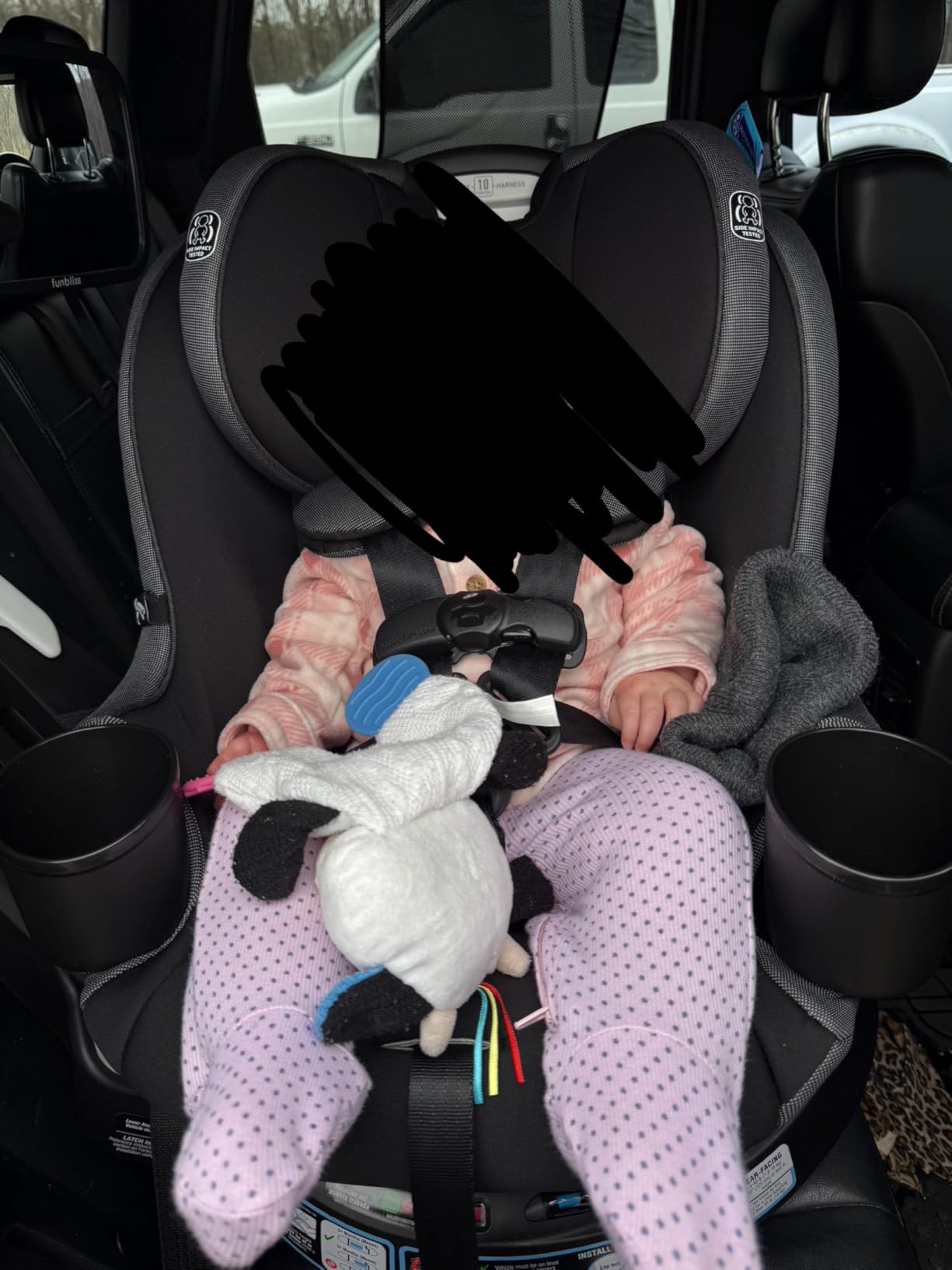Graco EasyTurn 360 2-in-1 Rotating Convertible Car Seat, 360 Degree Rotating Infant to Toddler Rotating Car Seat, 2 Modes Rear and Forward Facing, Slim Design, Cyran customer photo 2