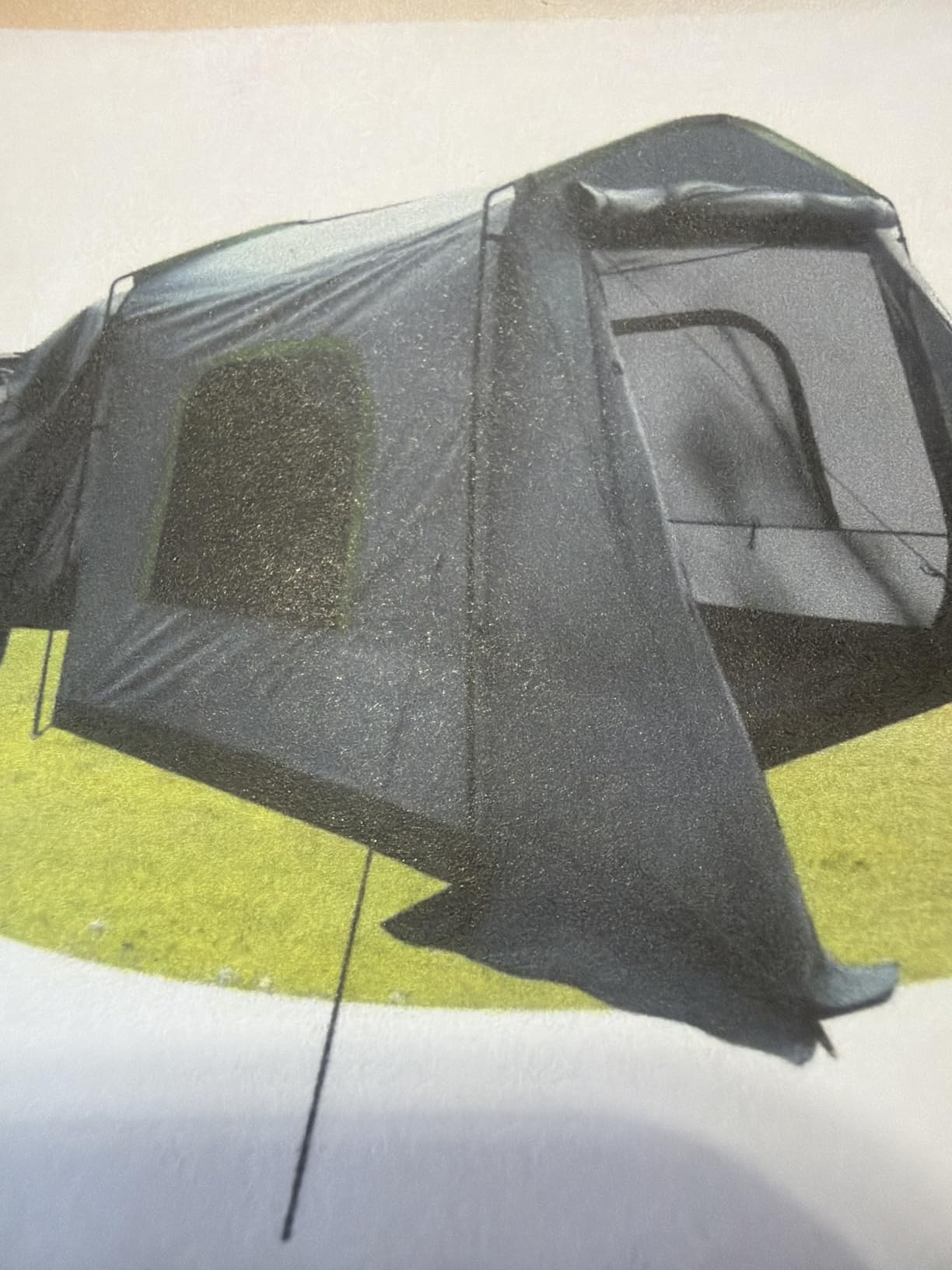 WildFinder SUV Tent, 5-9 Person Rectangle Car Tent for Family, Waterproof & Windproof for Car Camping, Large Camping Tents with Storage Bag, SUV, Van, Jeep, Pickup customer photo 1