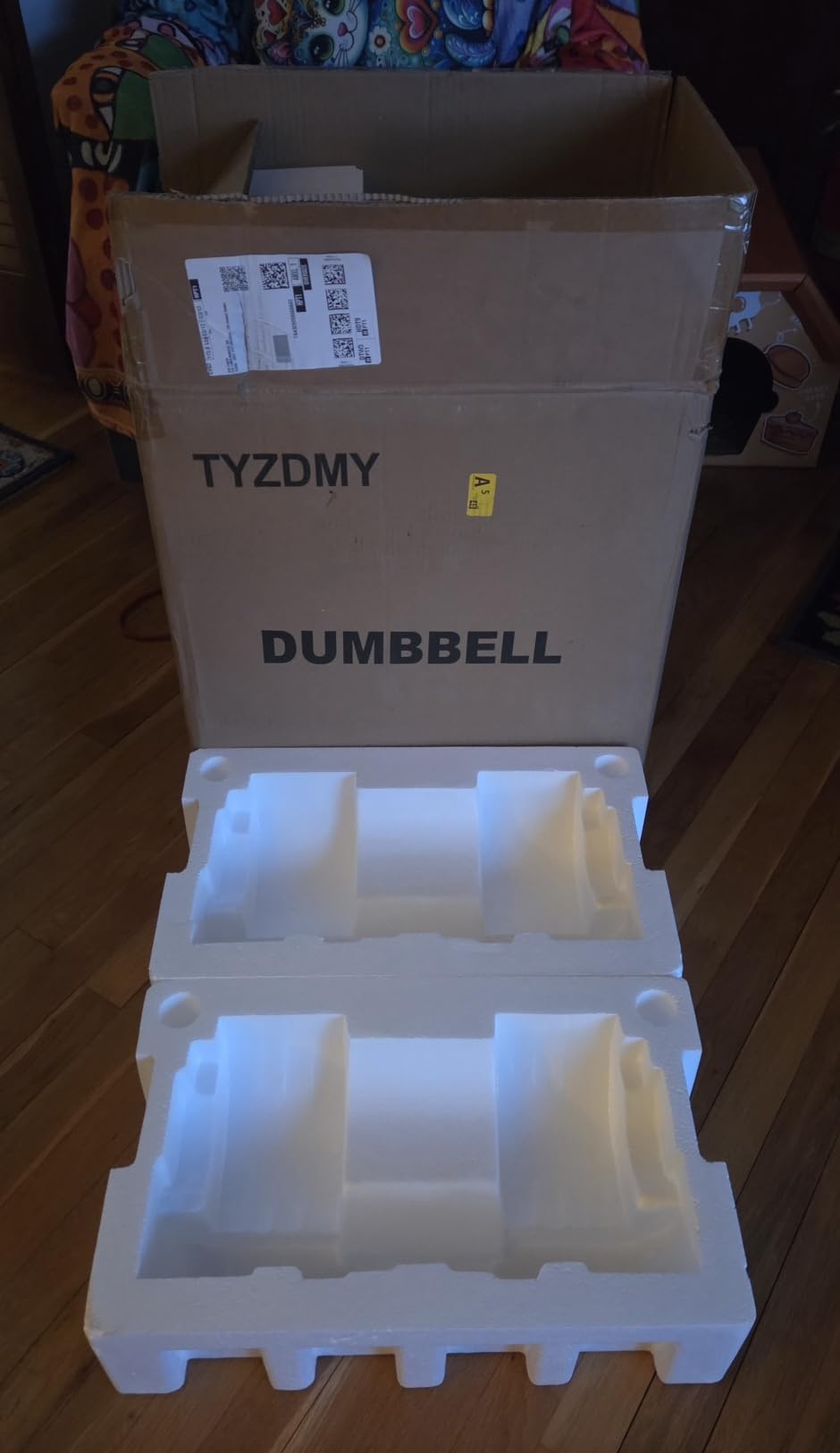 TYZDMY Adjustable Dumbbells Set of 2, Free Weights Dumbbells Set, 52.5 lbs pair 105 lbs, 15 in 1, for Men/Women Gym Equipment for Home Strength Training Equipment customer photo 2