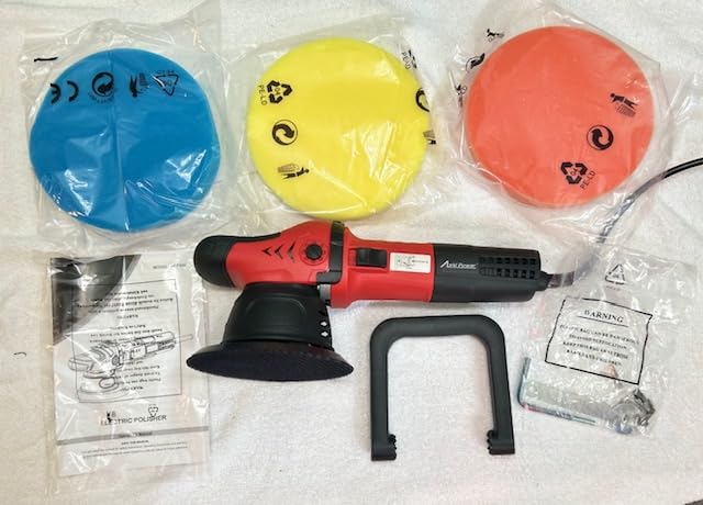 AVID POWER Dual Action Car Buffer Polisher, 6 Inch Orbital Polisher with 6 Variable Speeds customer photo 1