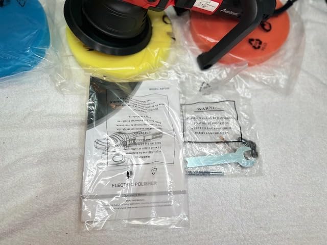 AVID POWER Dual Action Car Buffer Polisher, 6 Inch Orbital Polisher with 6 Variable Speeds customer photo 2