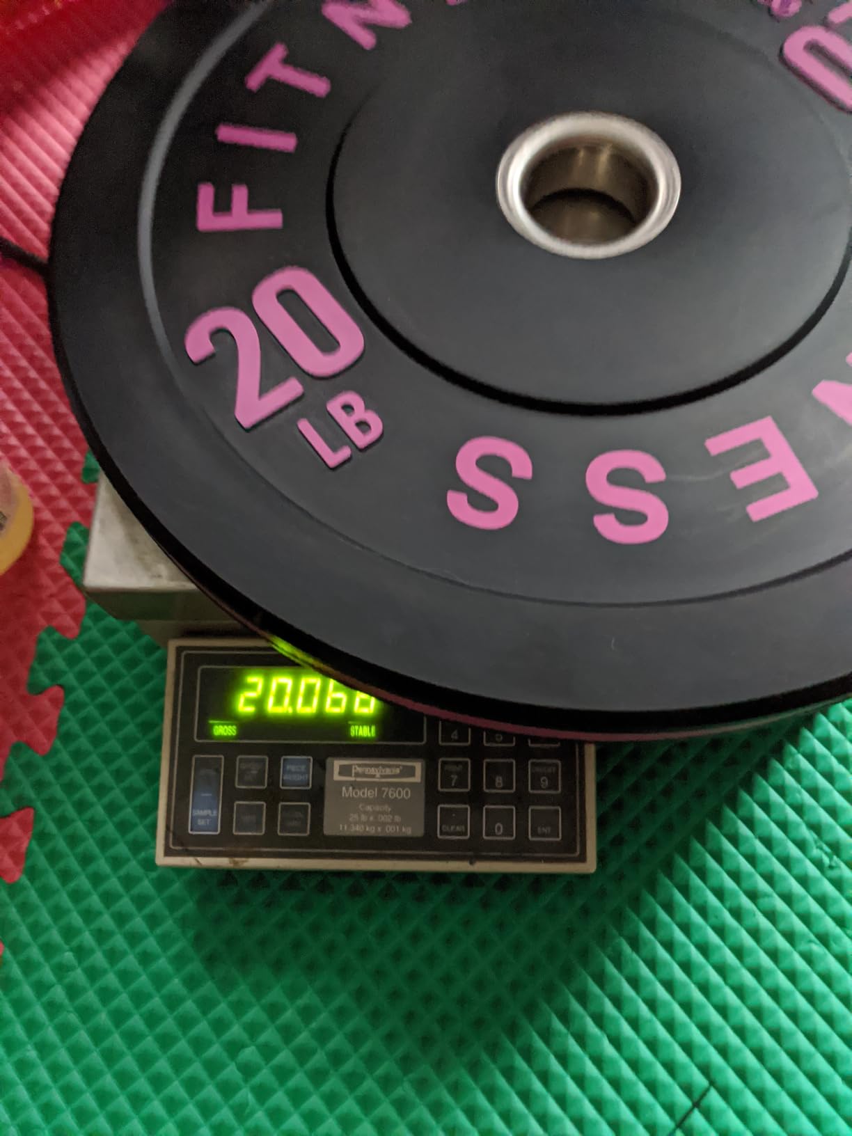 2 Inch Bumper Plates, 10-650lbs, Barbell Rubber Olympic Weight Plates Set for Home Gym, Strength Training & Weight Lifting customer photo 1