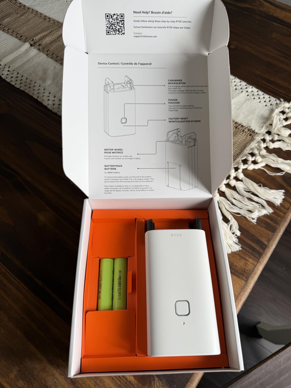 Ryse SmartCurtain | Motorized Curtain | Turn Current Curtains into Electric, Automated Drapes | Easy Install | Works with Existing Single or Double Curtain | Phone App Enabled | Charger Not Included customer photo 1