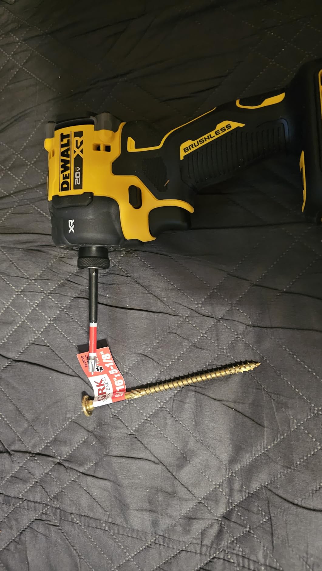 DeWalt 20V MAX 1/4 Inch Hydraulic Impact Driver, Quiet, Brushless Cordless XR (Tool Only) customer photo 1